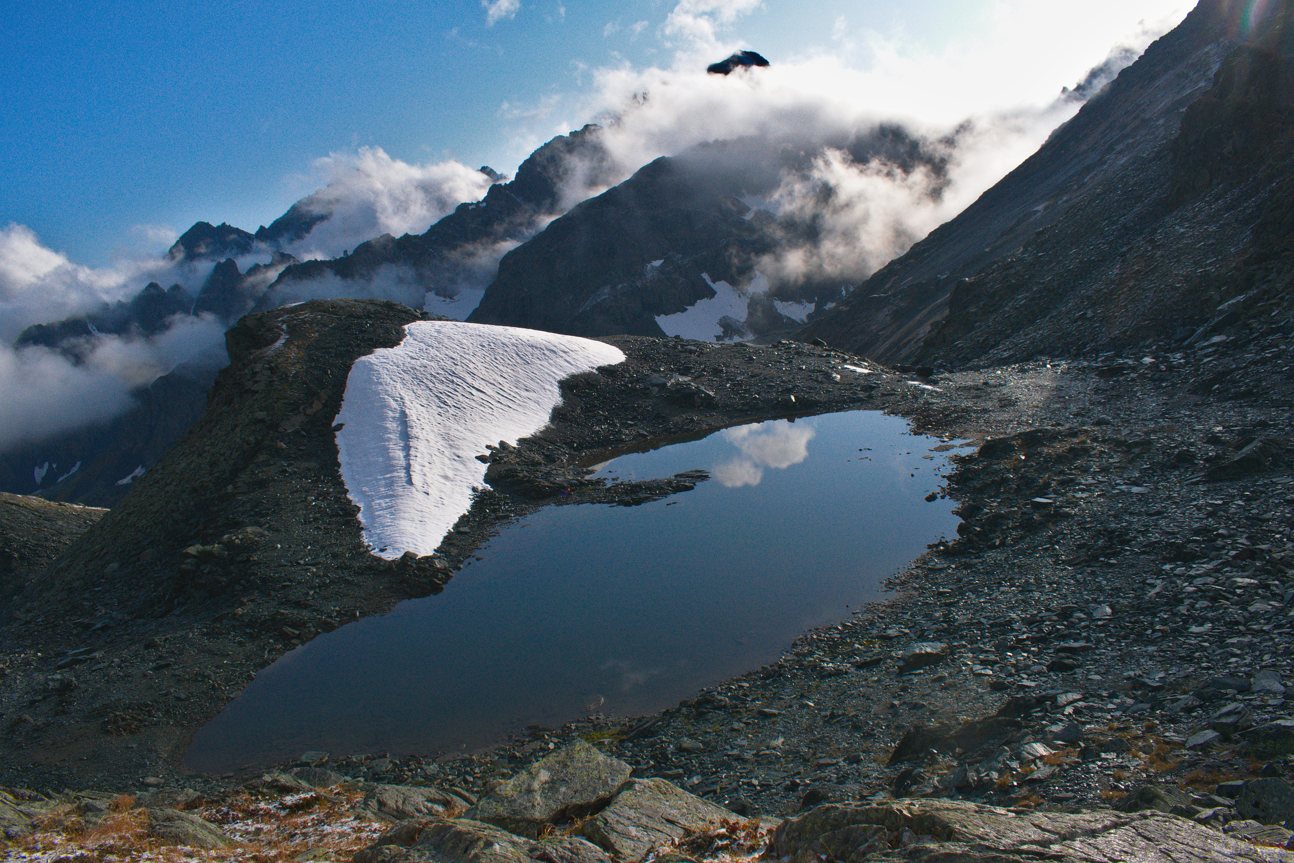 Алтай походы. Перевал Иолдо. Фото пейзажа
