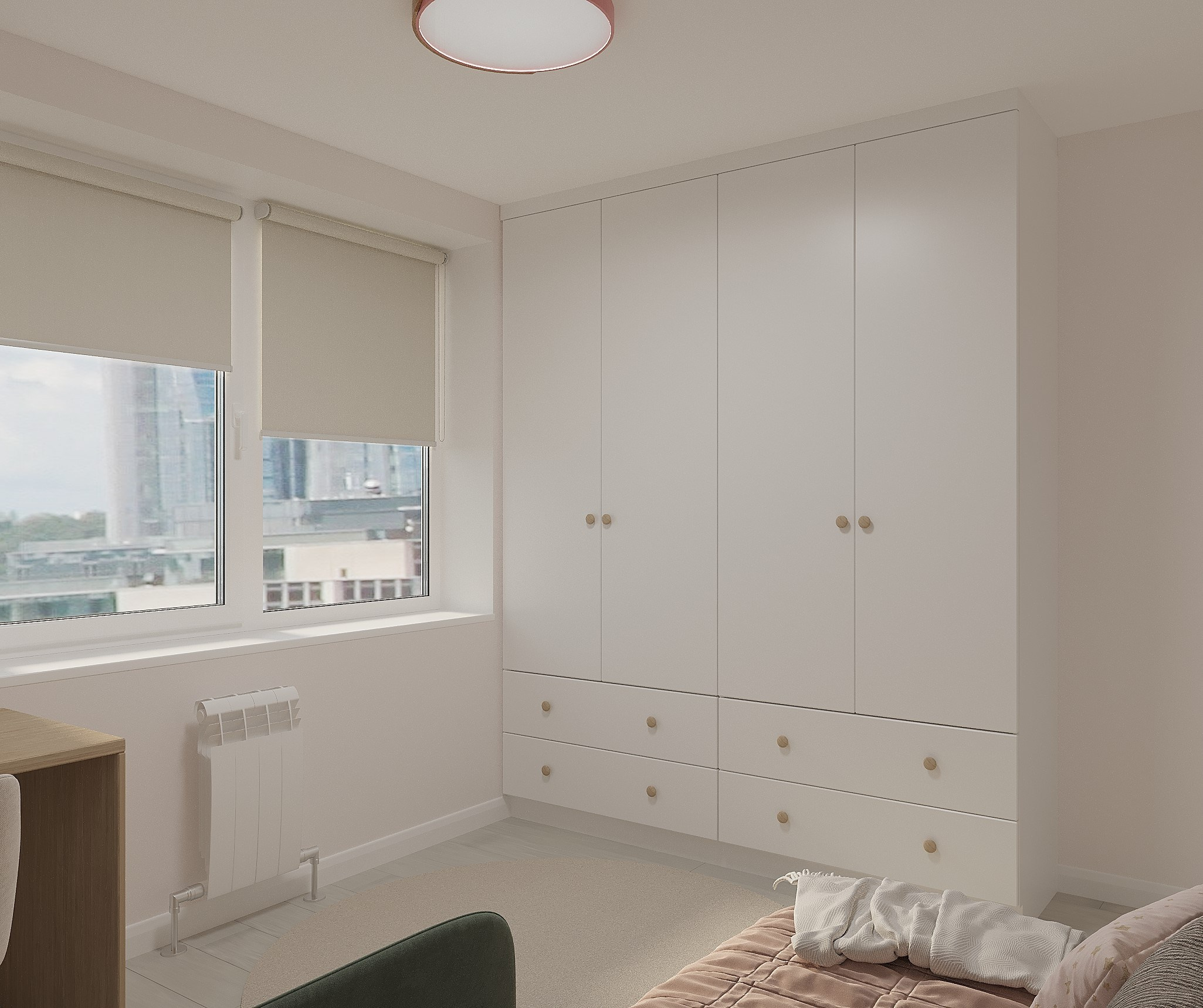 Детская комната для девочки г. Находка. Дизайн интерьера / Дизайн-проект / Лебедь Юлия