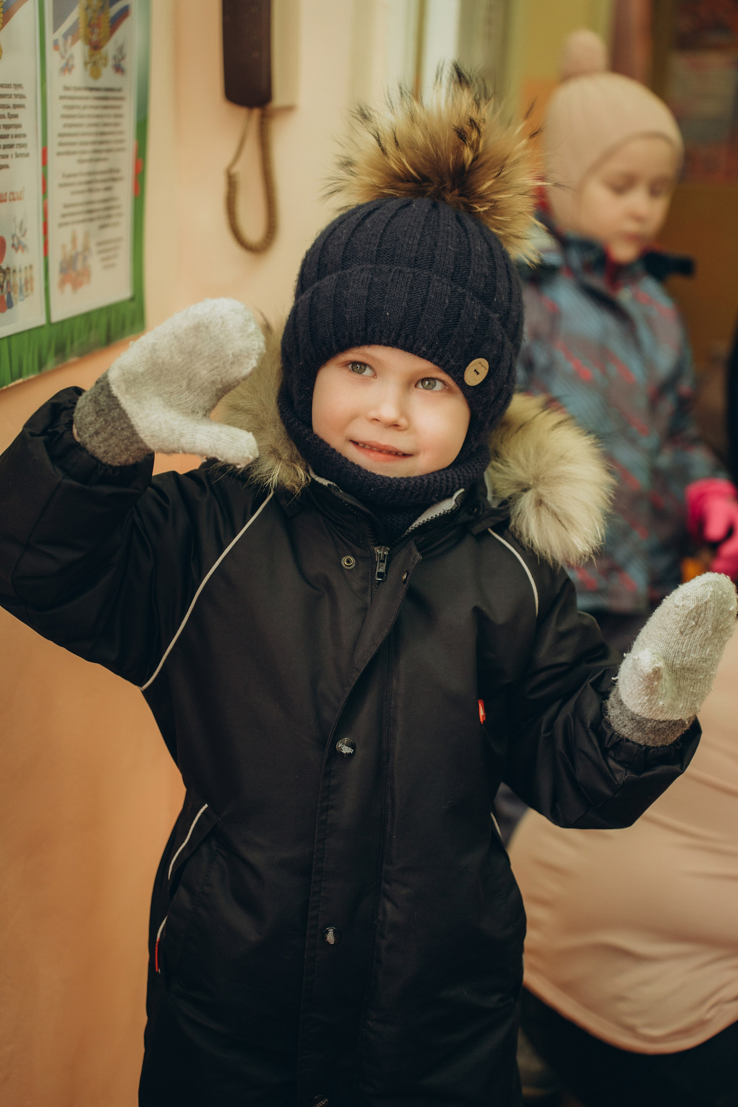 Репортаж в саду. Семейный фотограф • Домашние съемки в Нижнем Новгороде