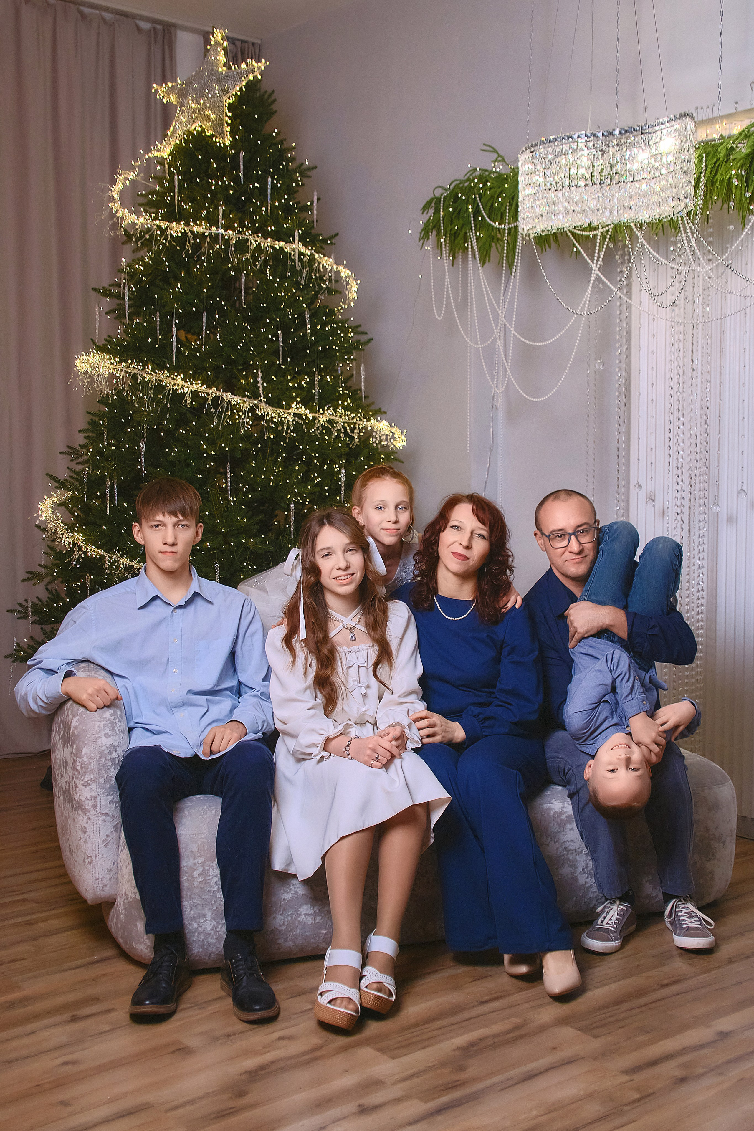 Новогодняя фотосъёмка. Семейный и портретный фотограф в Новомосковске и Узловой Михеева Татьяна