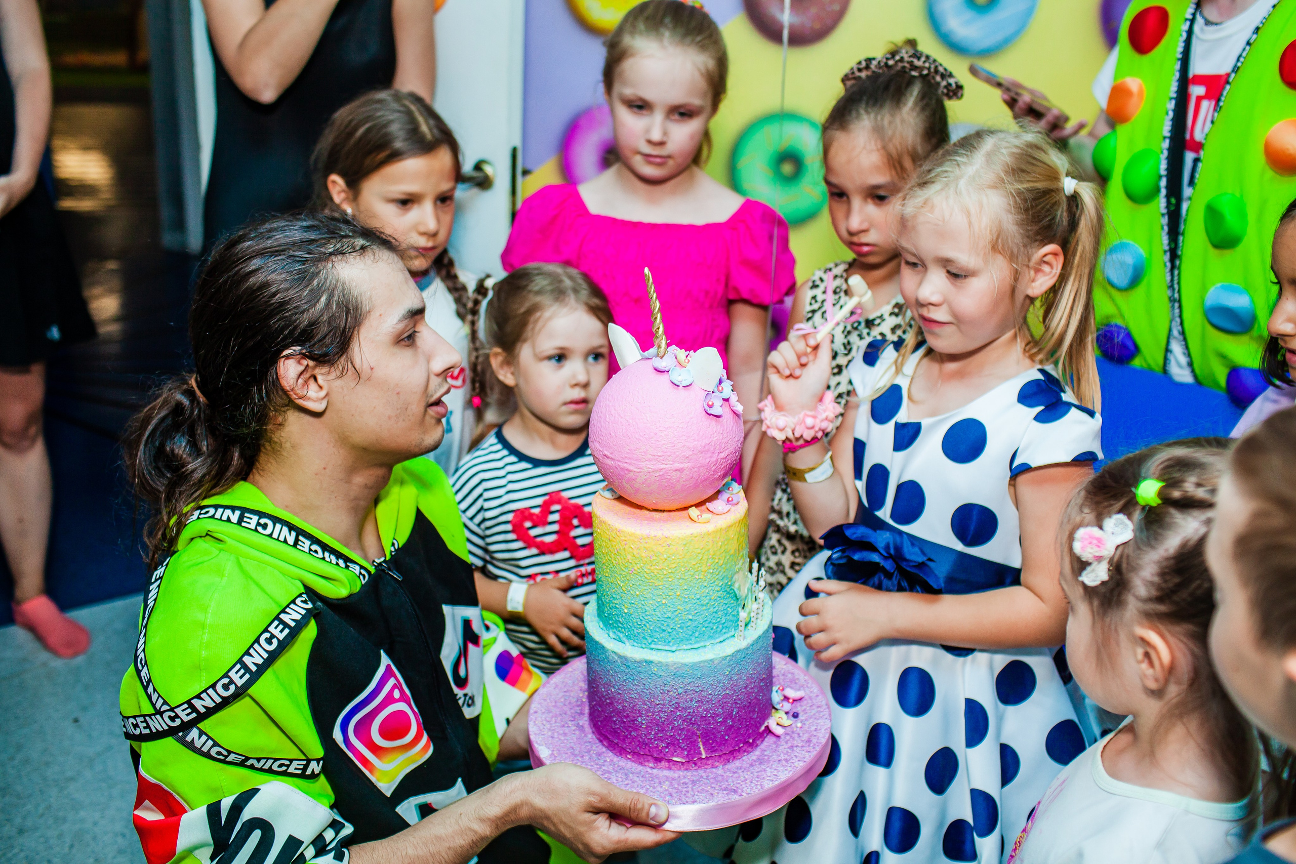 День рождения Даши Ленточная дискотека. Детский и семейный фотограф в Санкт-Петербурге Елизавета Сорокина