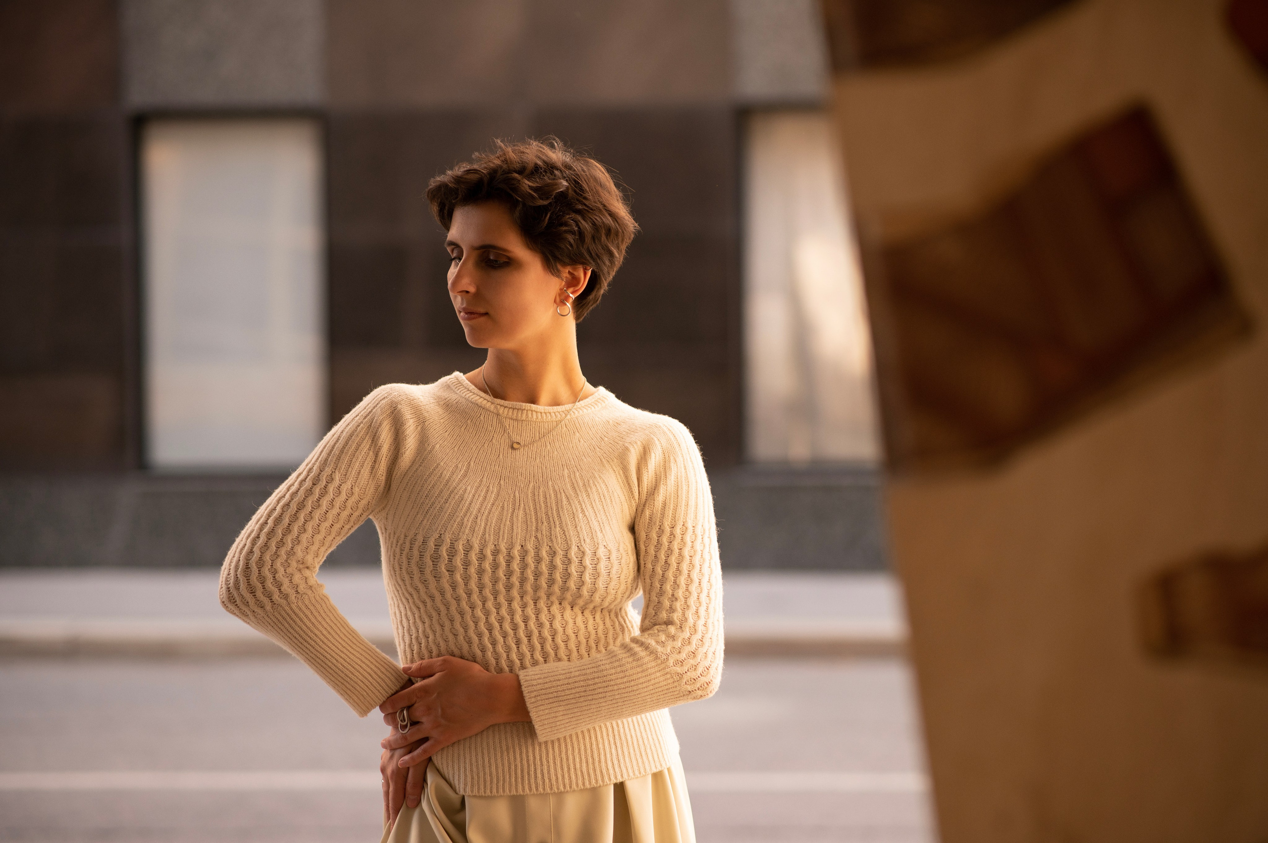 Женский портрет в городе. Семейный и детский фотограф в Москве Анна Оськина