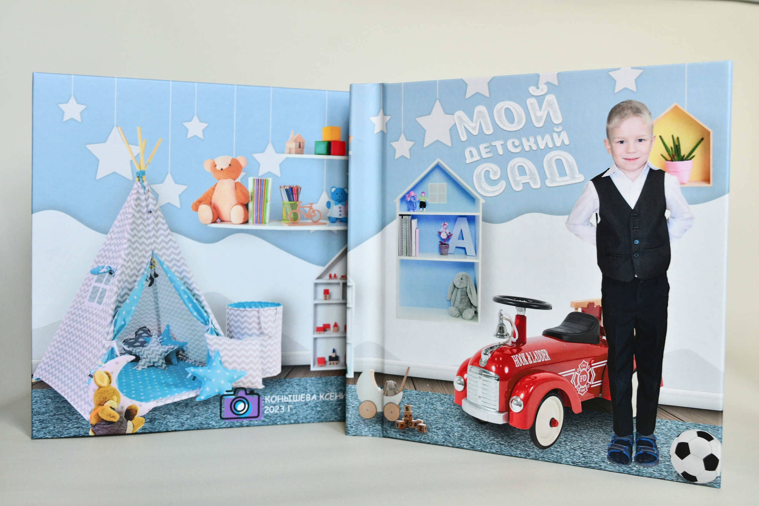 Макет альбома для детского сада. Фотограф в Санкт-Петербурге Ксения Яковчук
