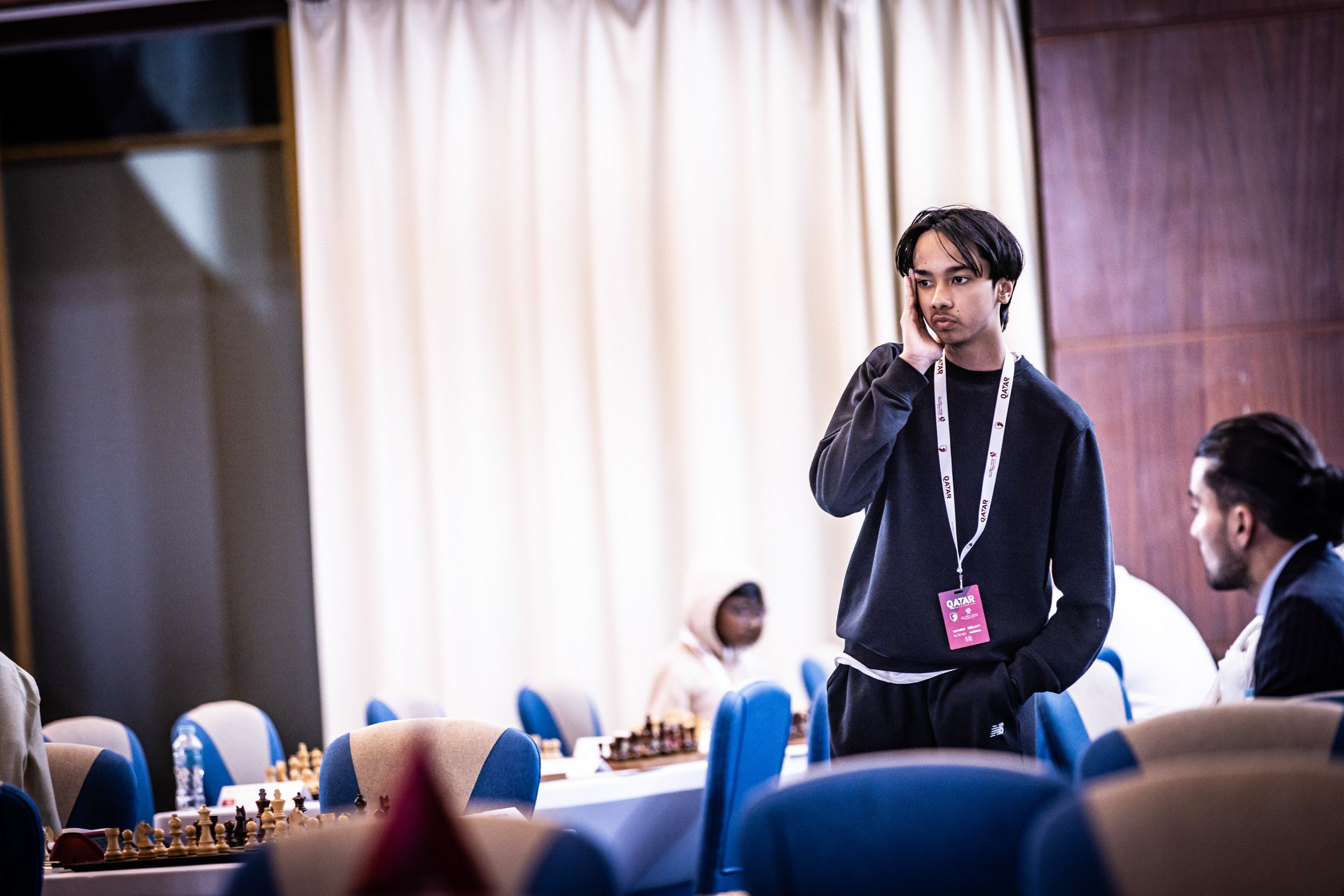 2024.12.03 Qatar Masters Open 2024 — Round1. Фотограф Анна Штурман (репортажная съёмка любых событий и мероприятий) Anna Shtourman photographer