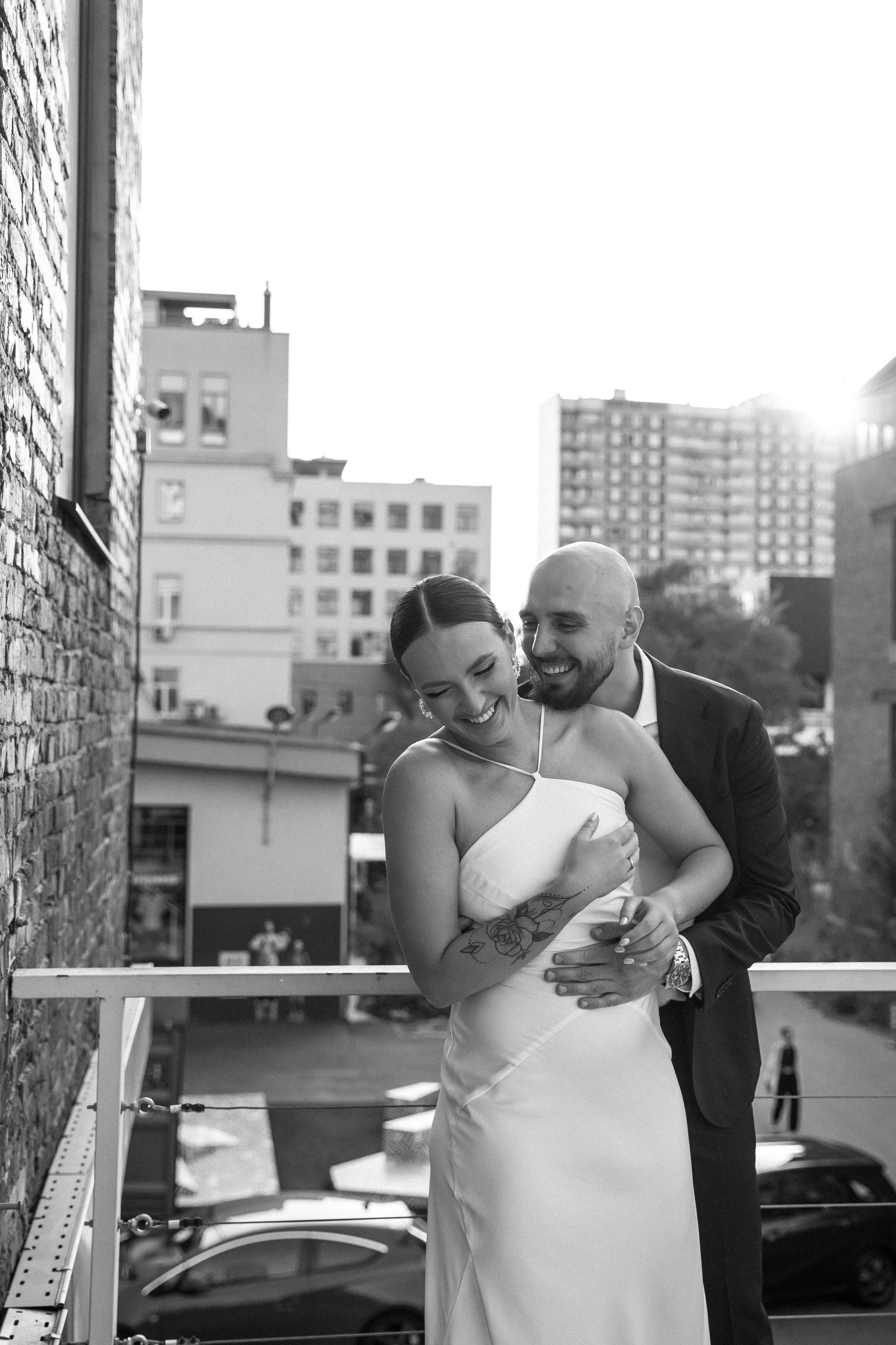 Стильная свадебная съемка в Москве