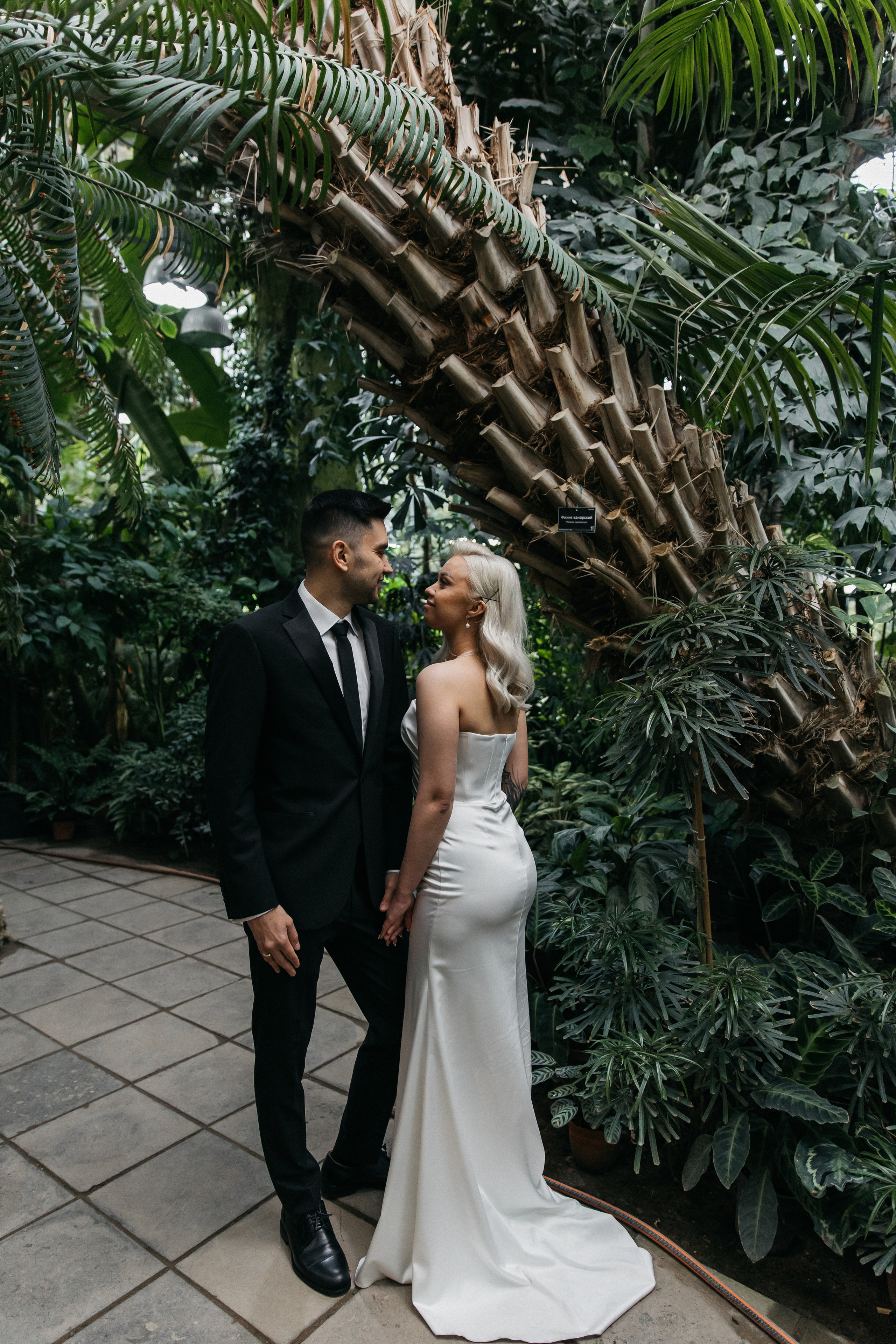 Роспись Birds Оранжерея Проспект Мира Мария и Алексей. Свадебный и семейный фотограф в Москве Холда Тати