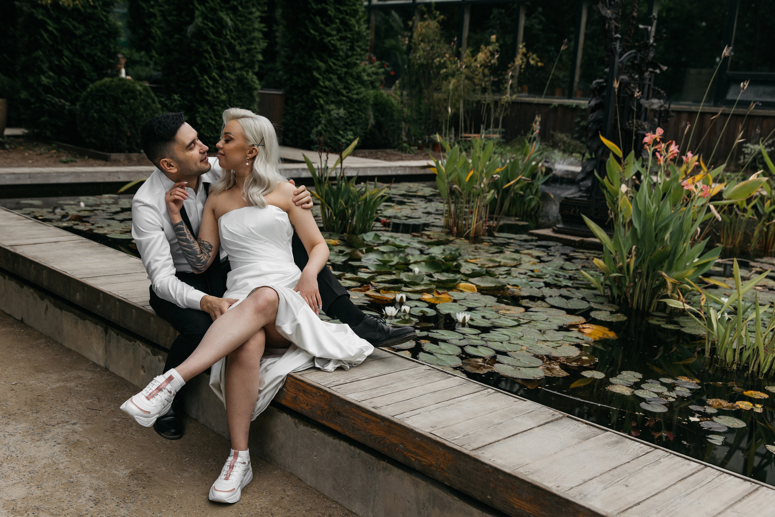 Роспись Birds Оранжерея Проспект Мира Мария и Алексей. Свадебный и семейный фотограф в Москве Холда Тати