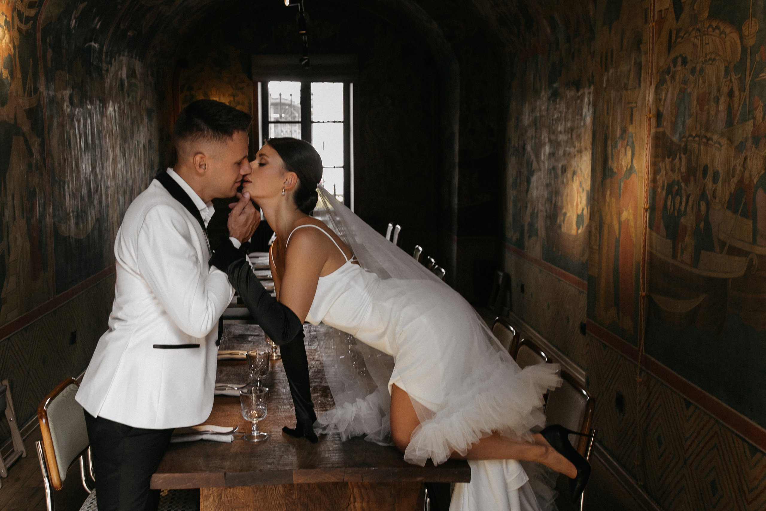 Стильный свадебный фотограф Москва ресторан Bagebi 