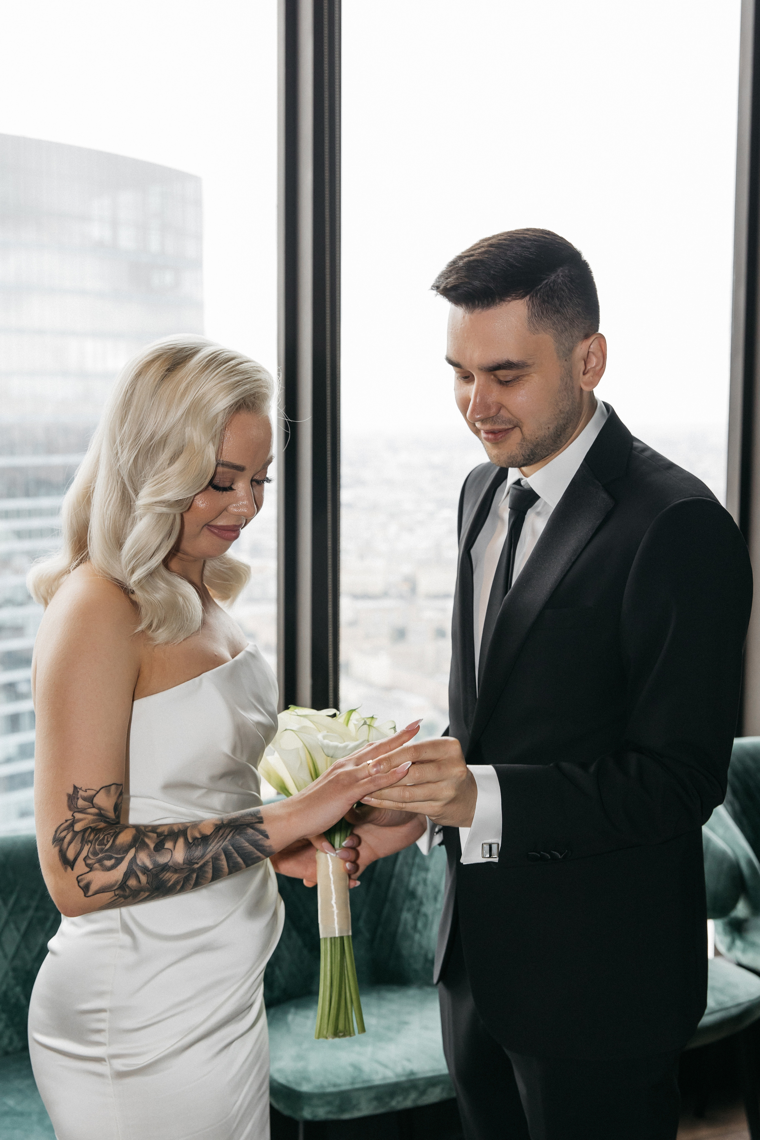 Роспись Birds Оранжерея Проспект Мира Мария и Алексей. Свадебный и семейный фотограф в Москве Холда Тати