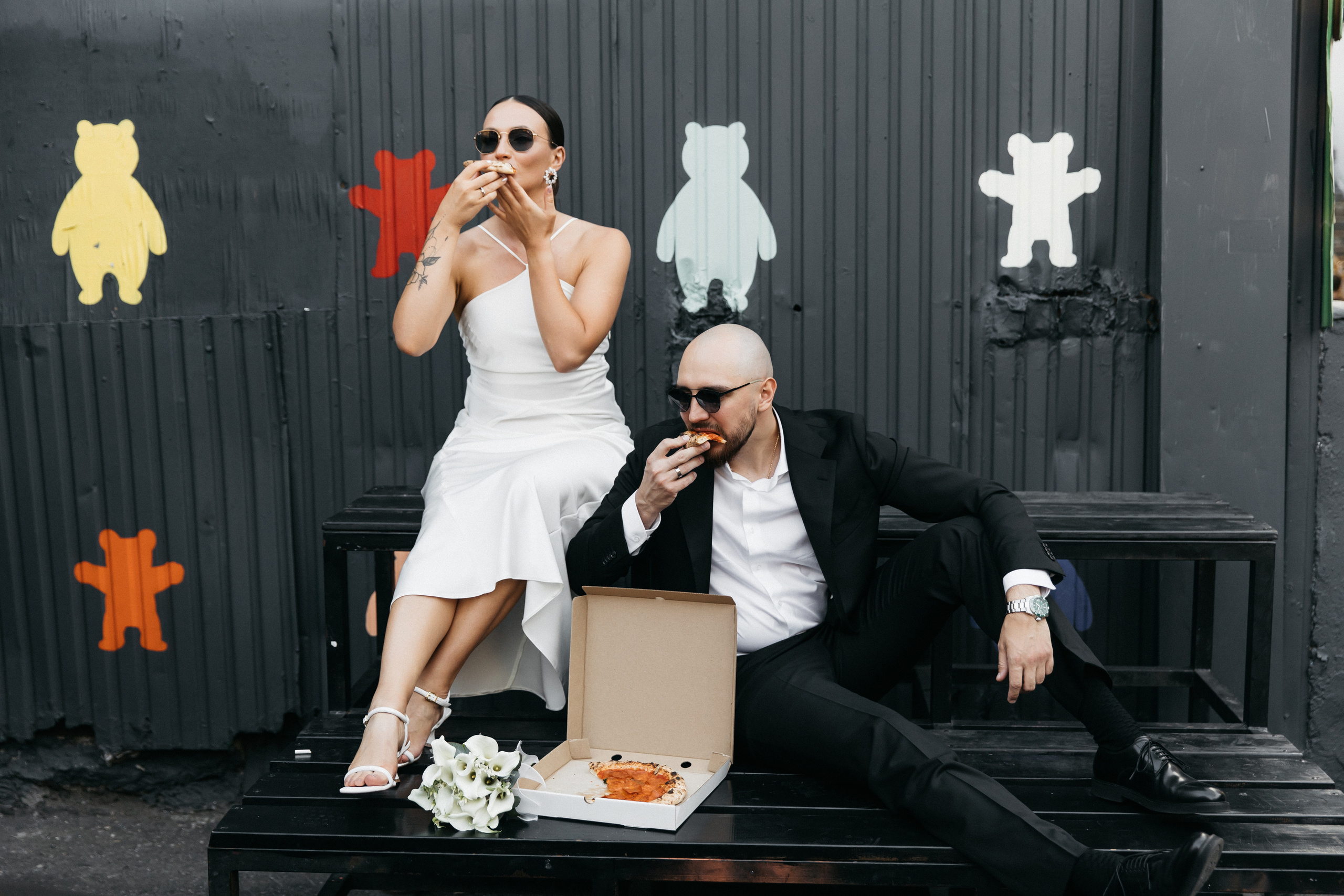 Стильная свадебная фотосессия в Москве