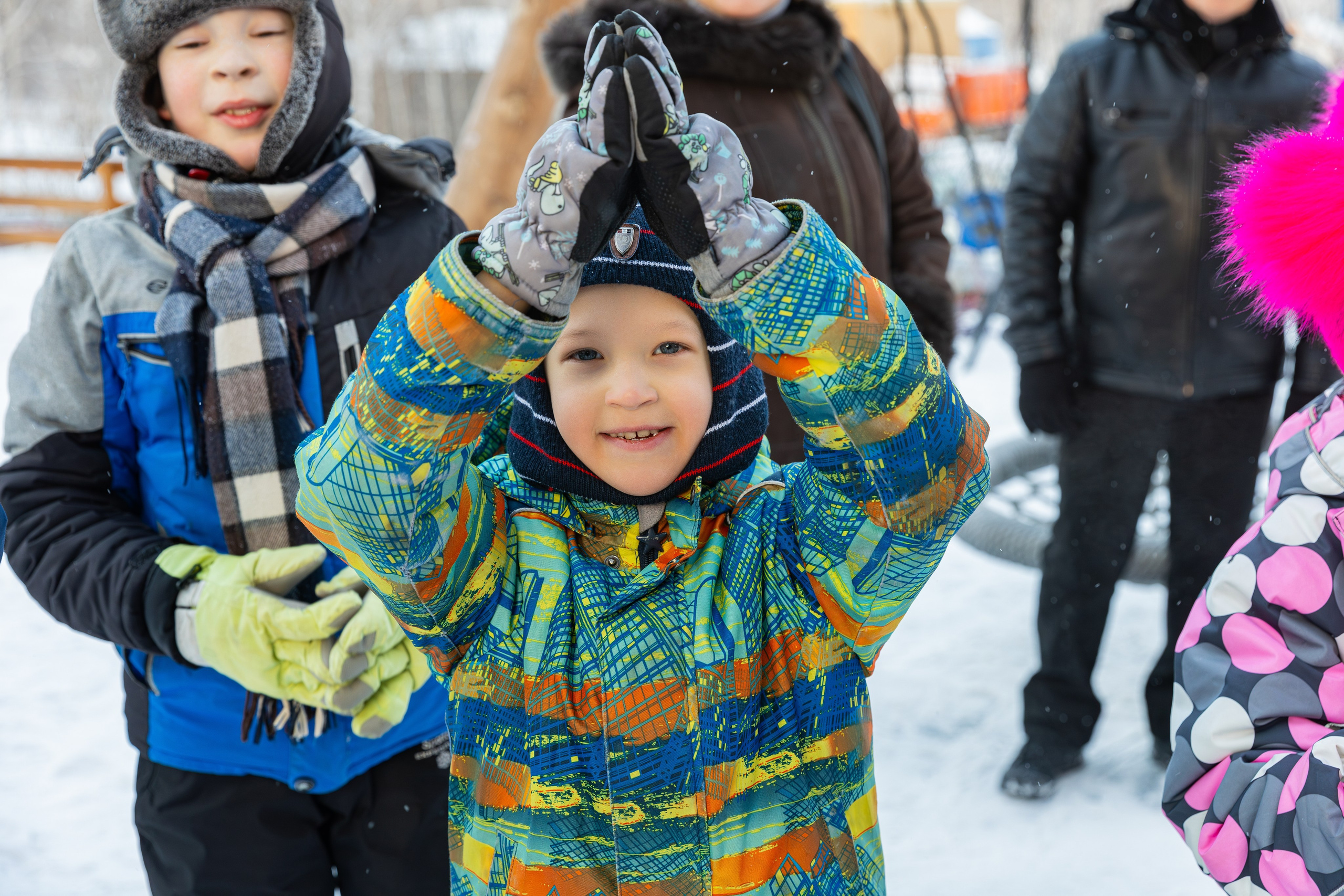 Уличный праздник ЖК «Геометрия». Фотограф Александр Поздняков  Новосибирск