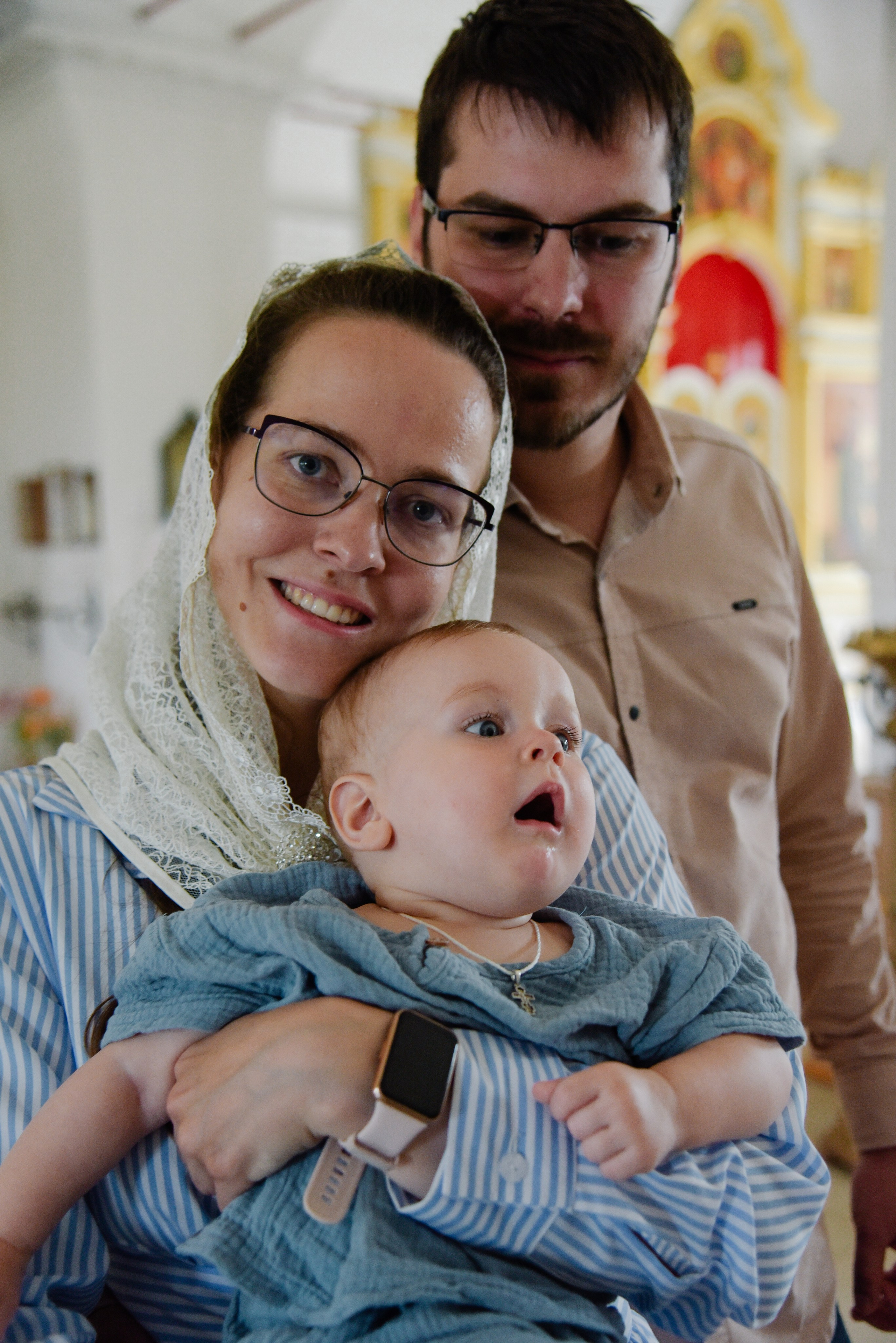 Крещение Романа. Фотограф Лола Волна, город Москва