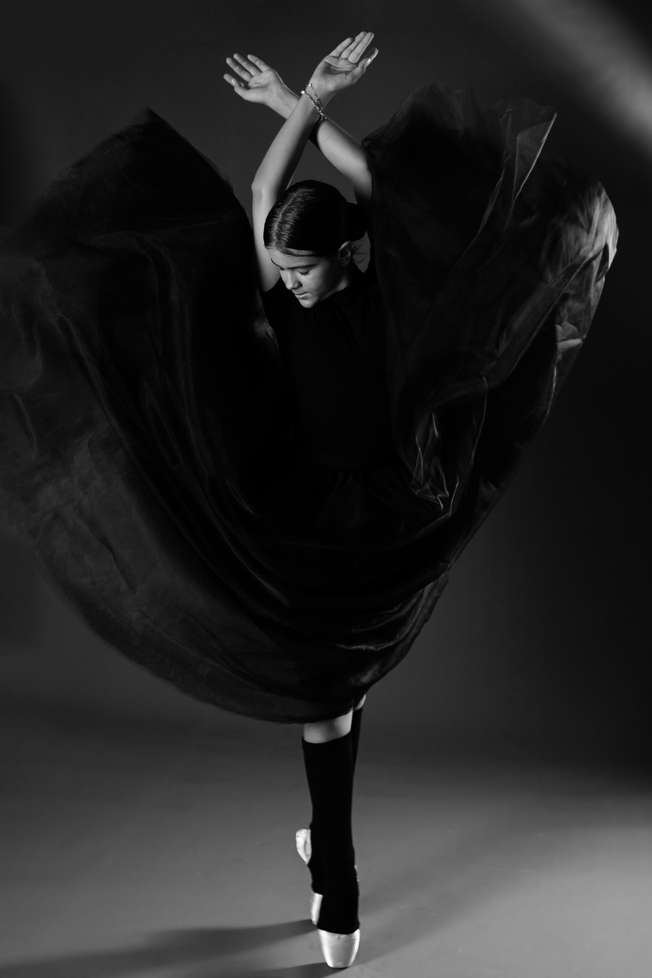 Юная балерина Милана. Семейный фотограф в Волгодонске Краченцева Анна