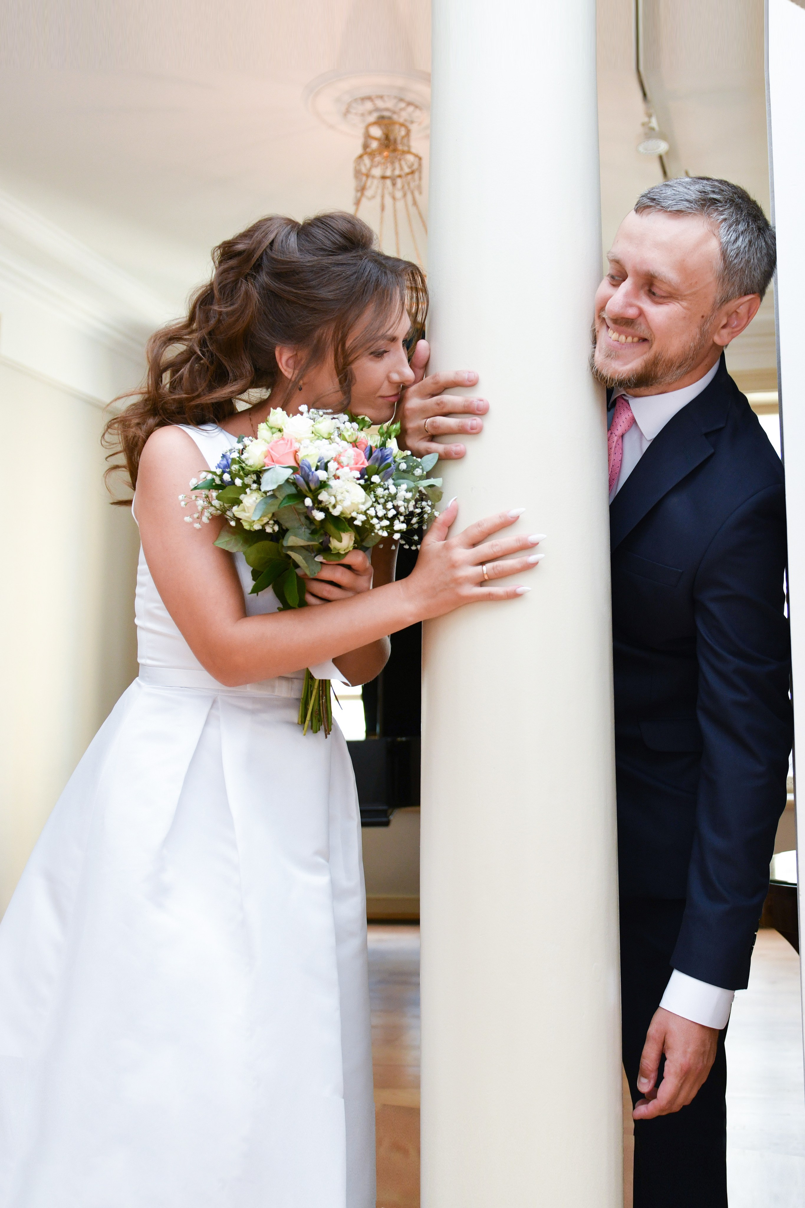 Регистрация брака Владимира и Ирины. Свадебный и портретный фотограф в Москве Галина Борисова