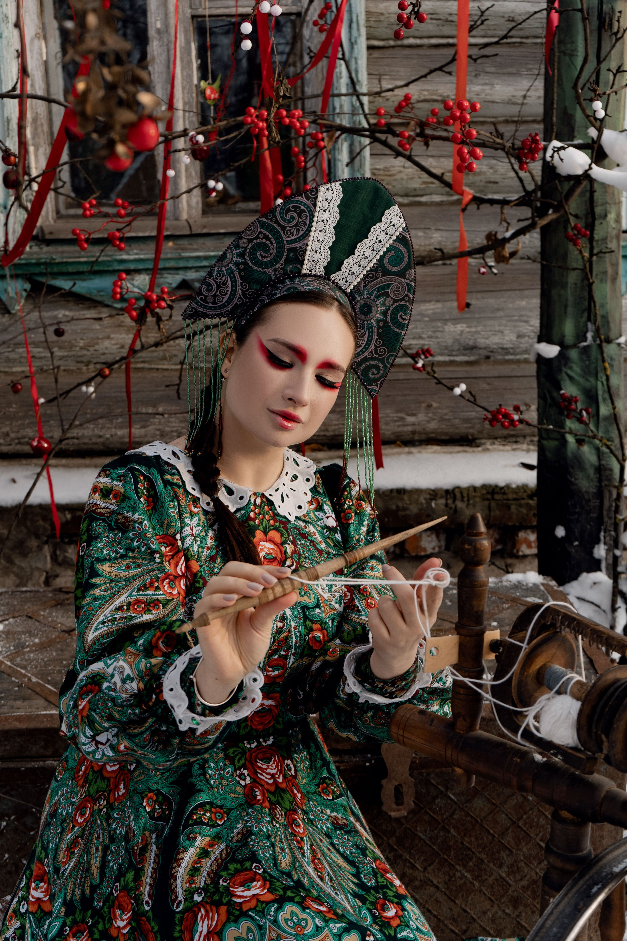 Мёртвая царевна. Проект «Сны Синицы» — Волшебные фотосессии