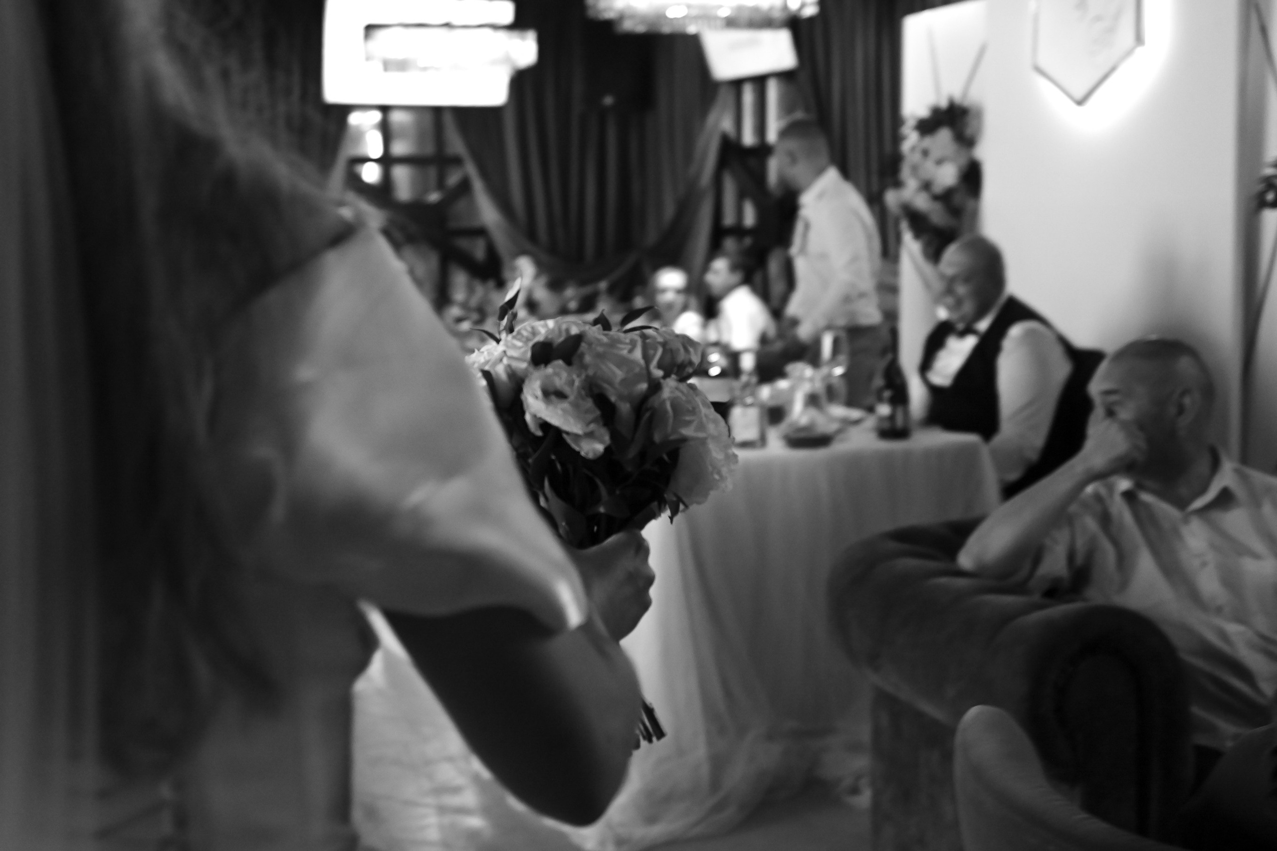 Black and white film. <3