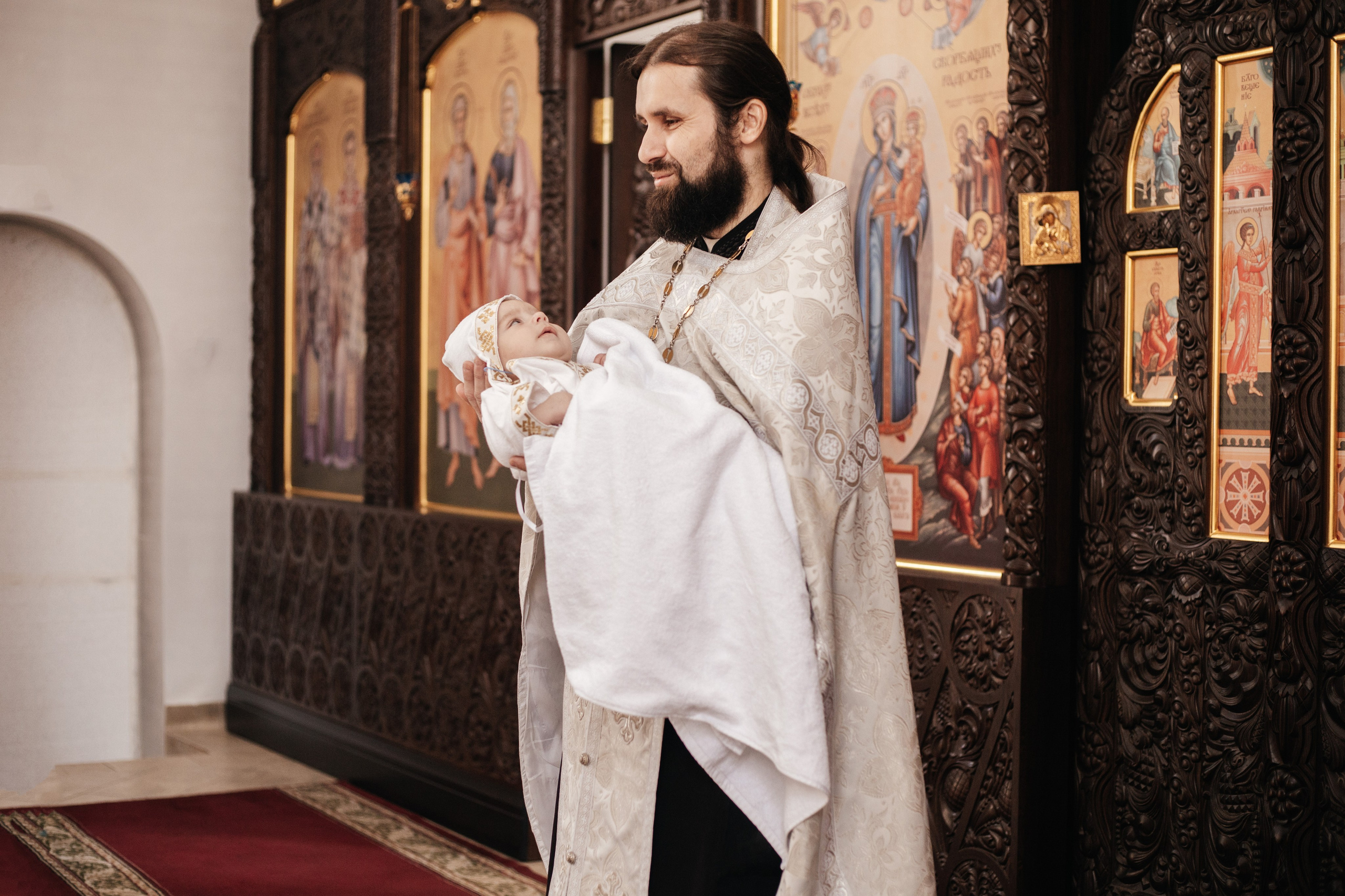 Крещение Матвея 23 Марта. Семейный фотограф в Саратове Элоиза Ляпина