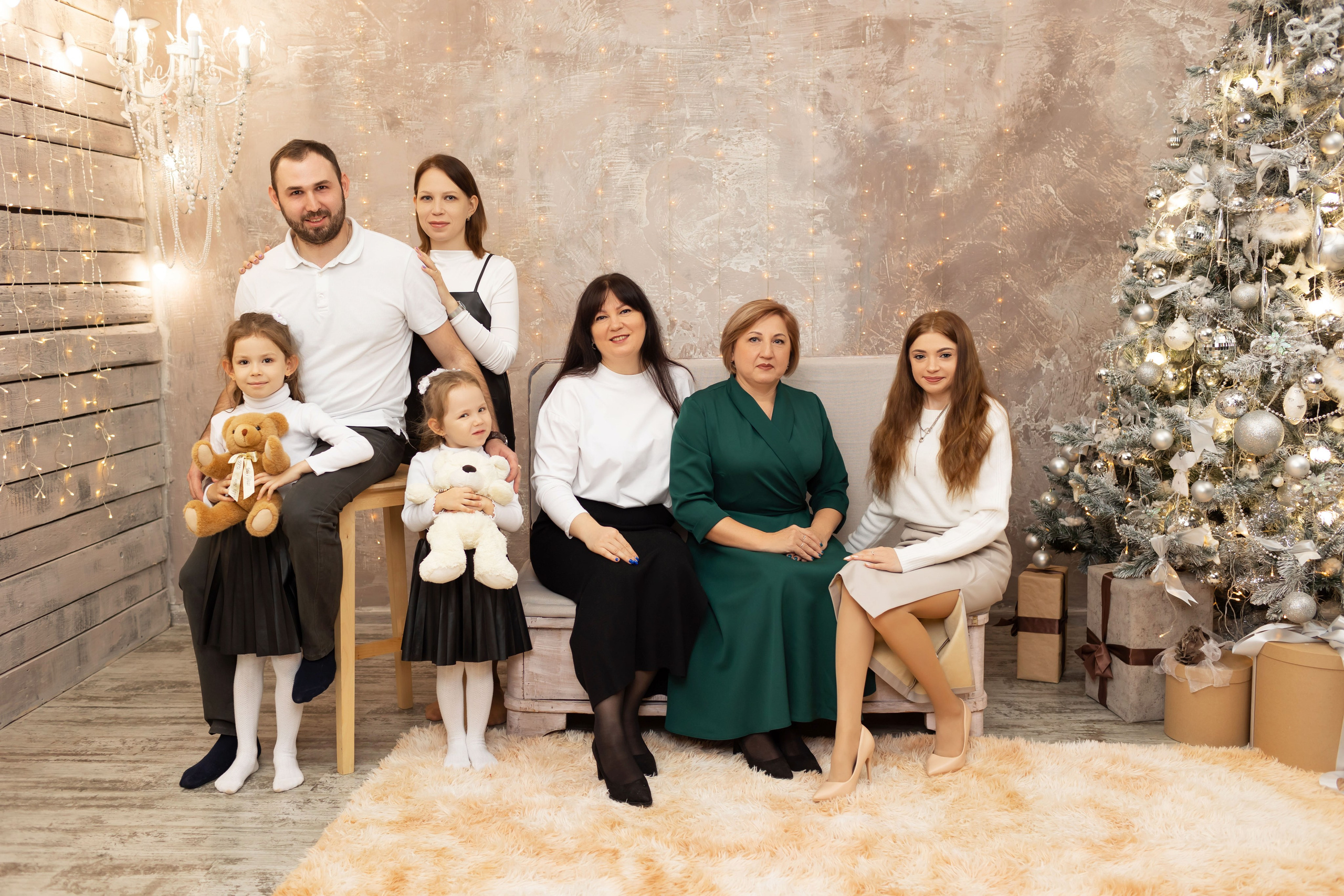 Новогодняя фотосессия. Портретный и семейный фотограф в Краснодаре Оксана Сараева