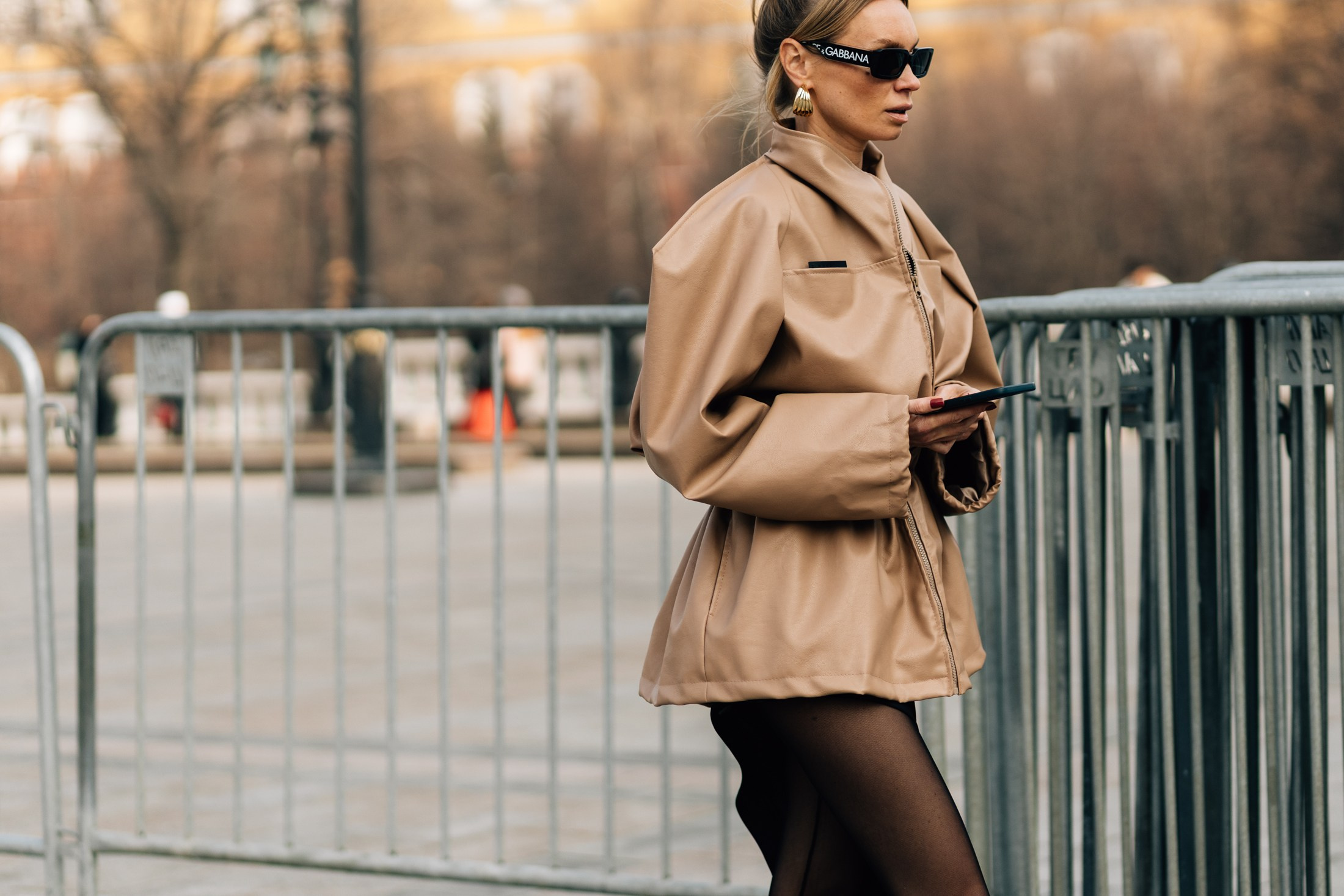 Moscow Fashion Week Streetstyle Day 1. Shami Pezhonov Photography
