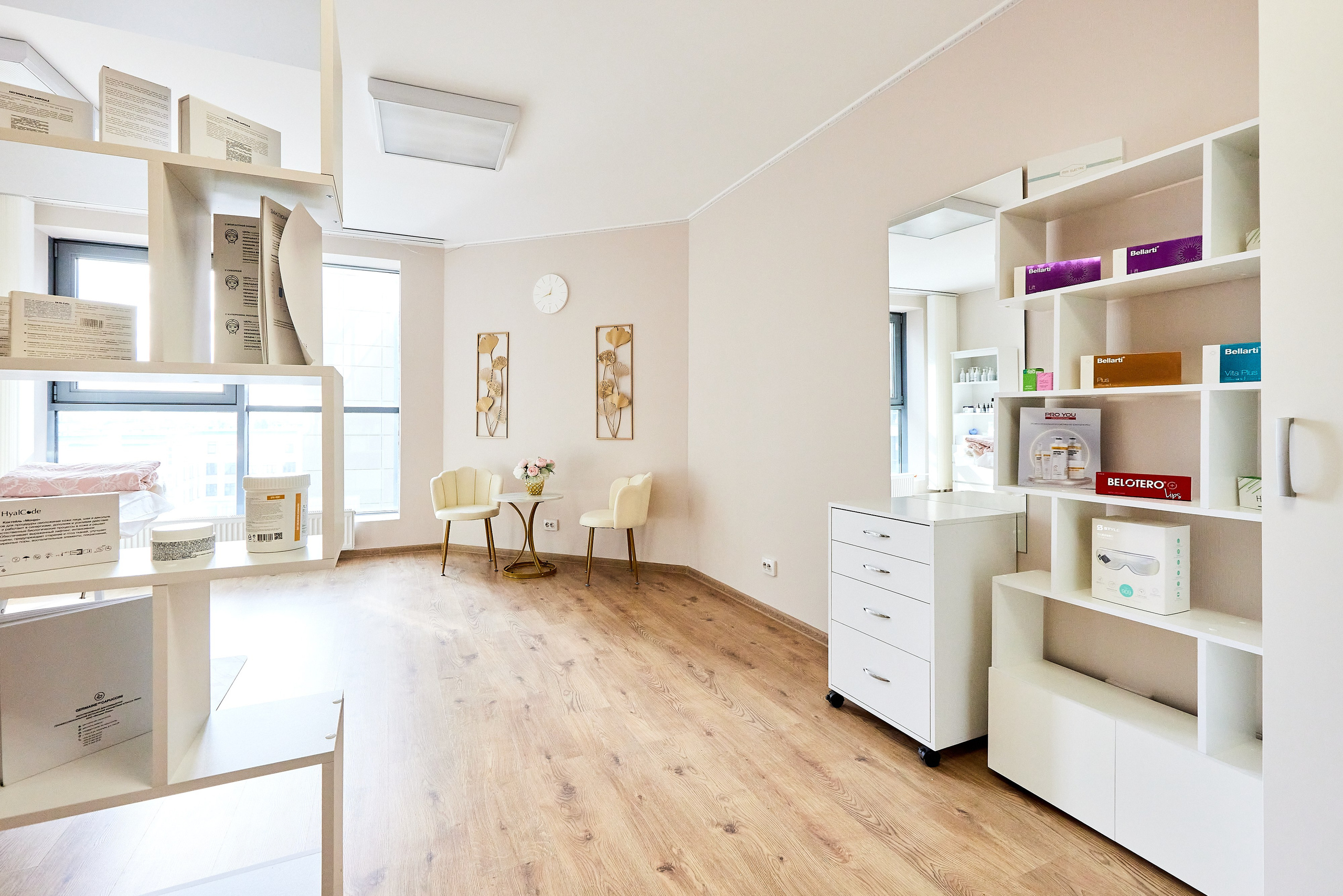 Кабинет косметологии Piterbeauty. Фотограф Анастасия Леонтьева Санкт-Петербург