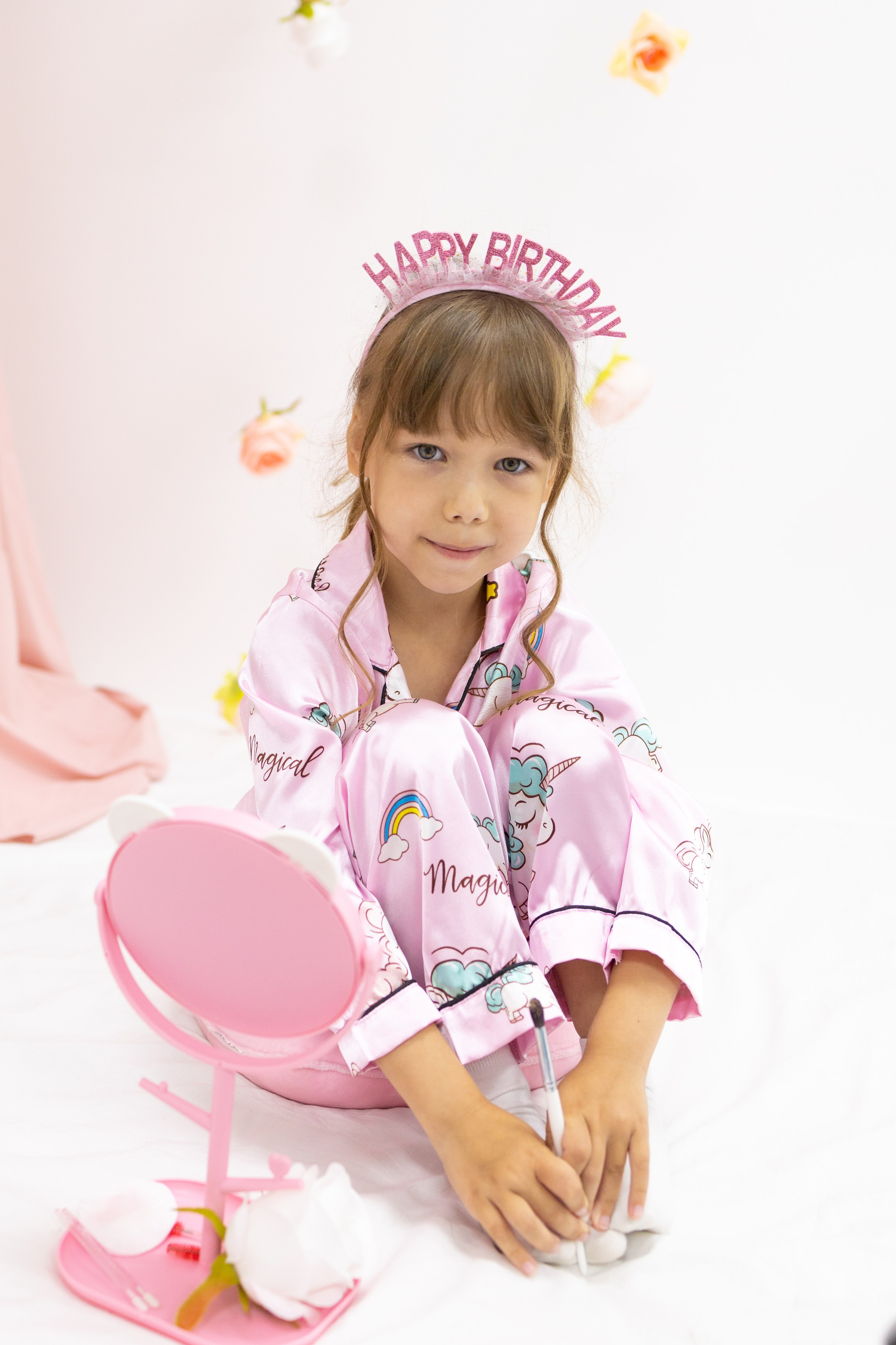 Ксюшенька, 6 лет, с визажистом. Фотограф новорожденных в Нижнем Новгороде Надежда Кадылкина