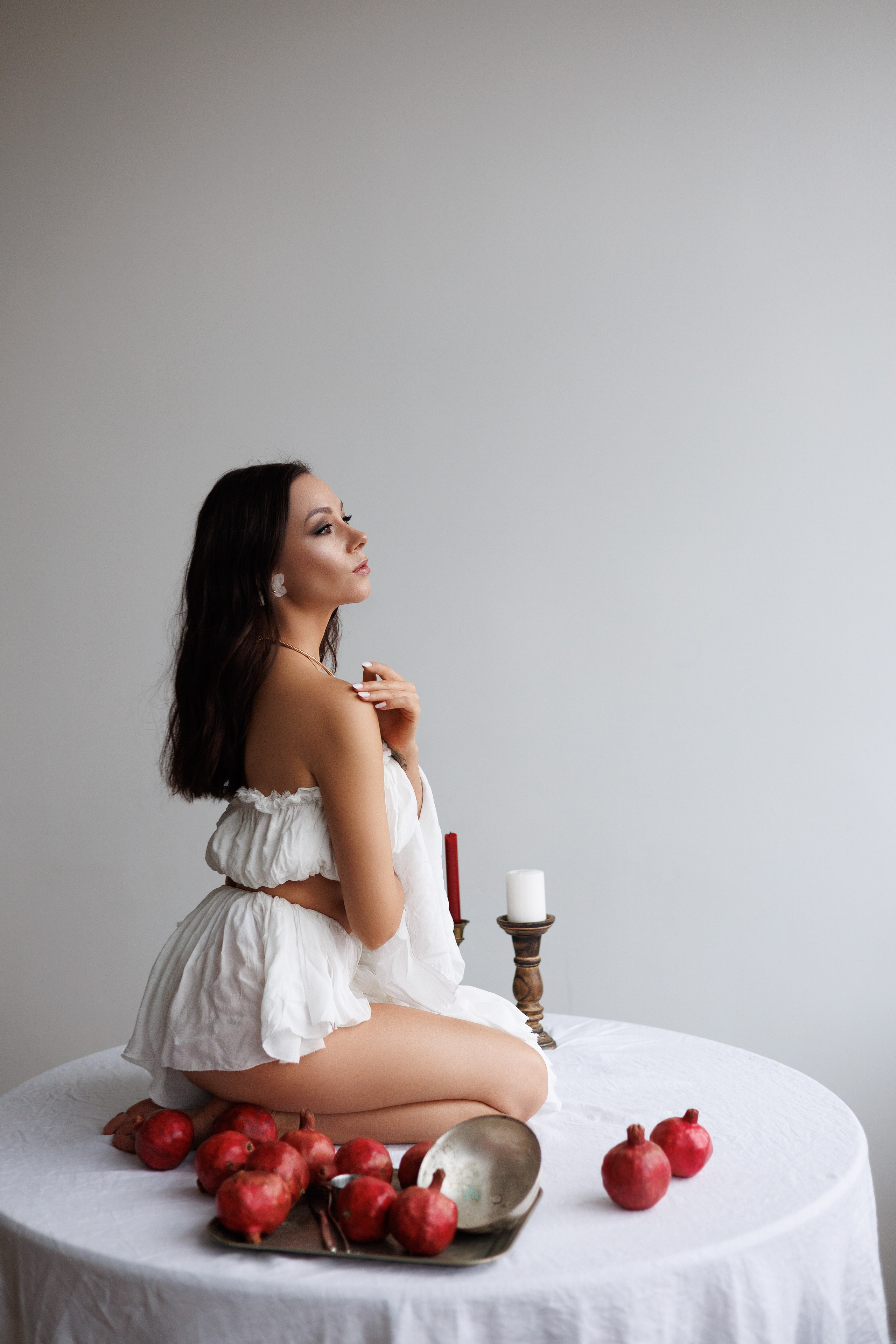 Женский портрет в студии. Фотограф Минск