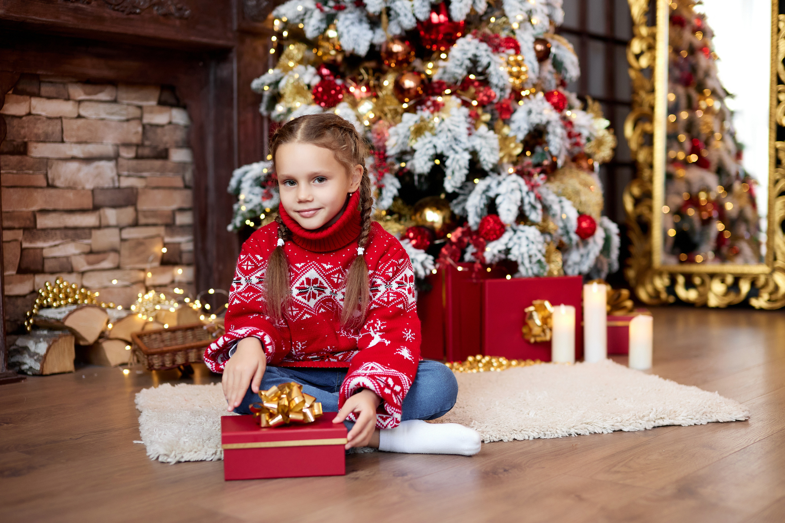 Новогодние съемки 2020-2025. Фотостудия в Калуге Svetstudio