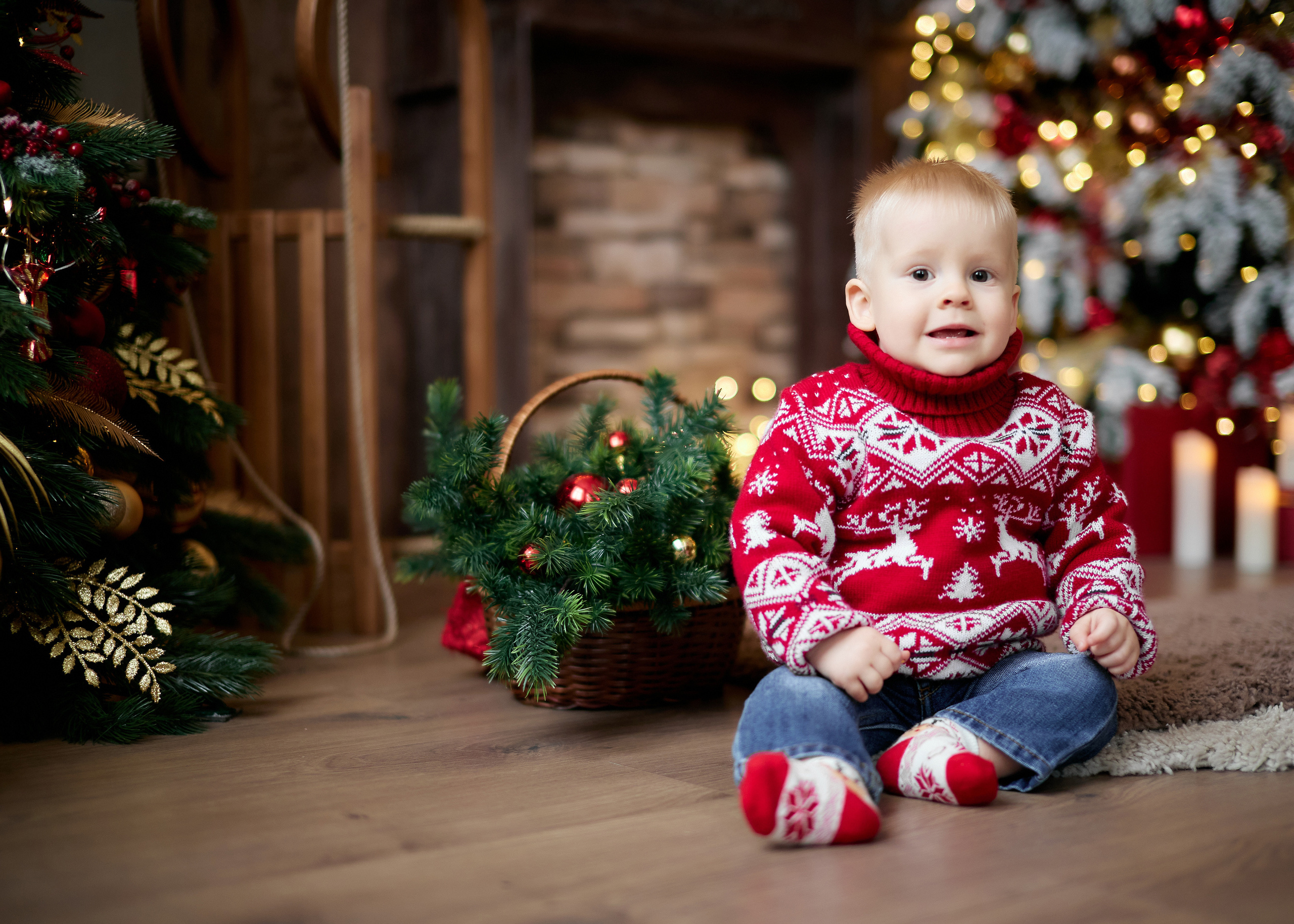 Новогодние съемки 2020-2025. Фотостудия в Калуге Svetstudio