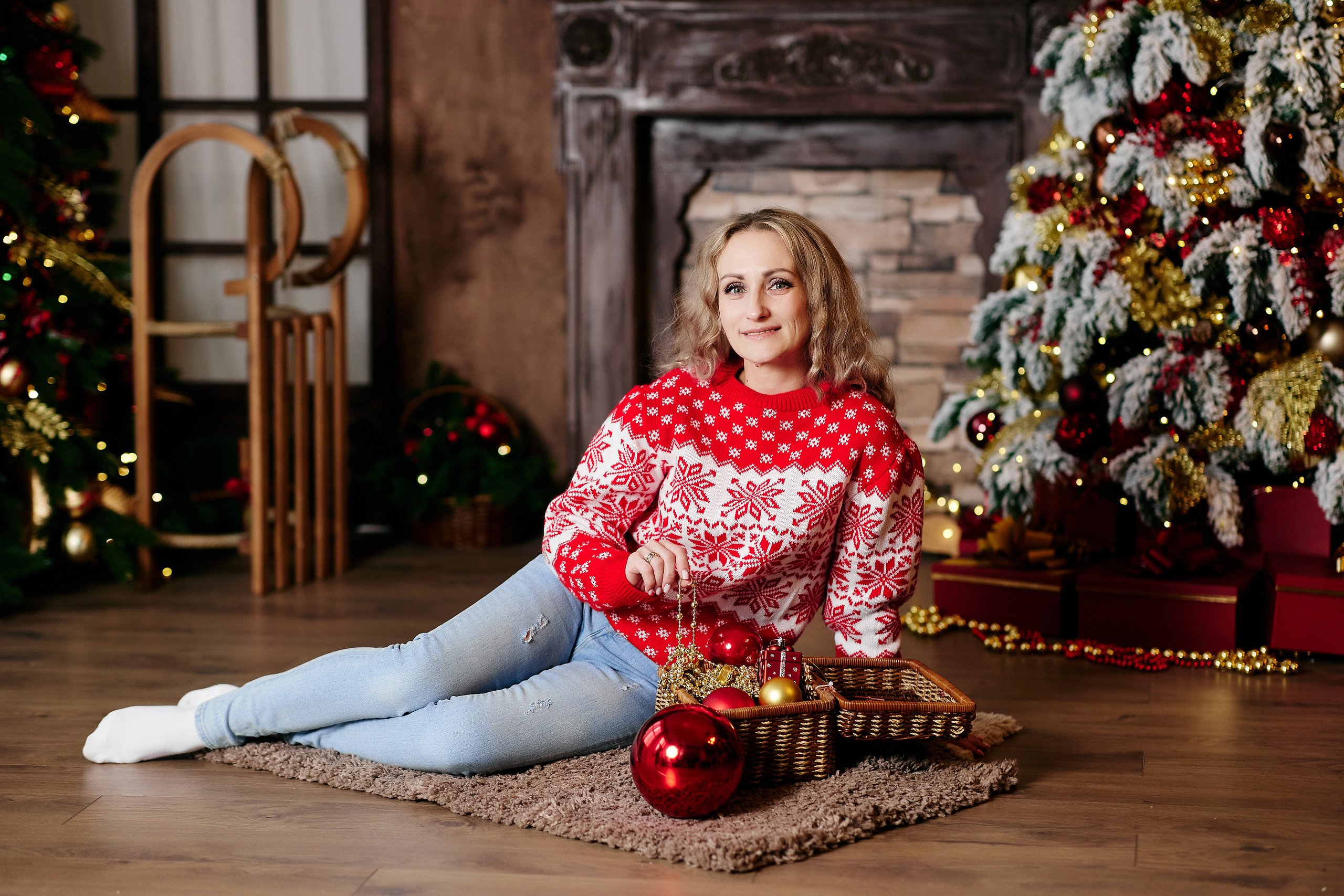 Новогодние съемки 2020-2025. Фотостудия в Калуге Svetstudio