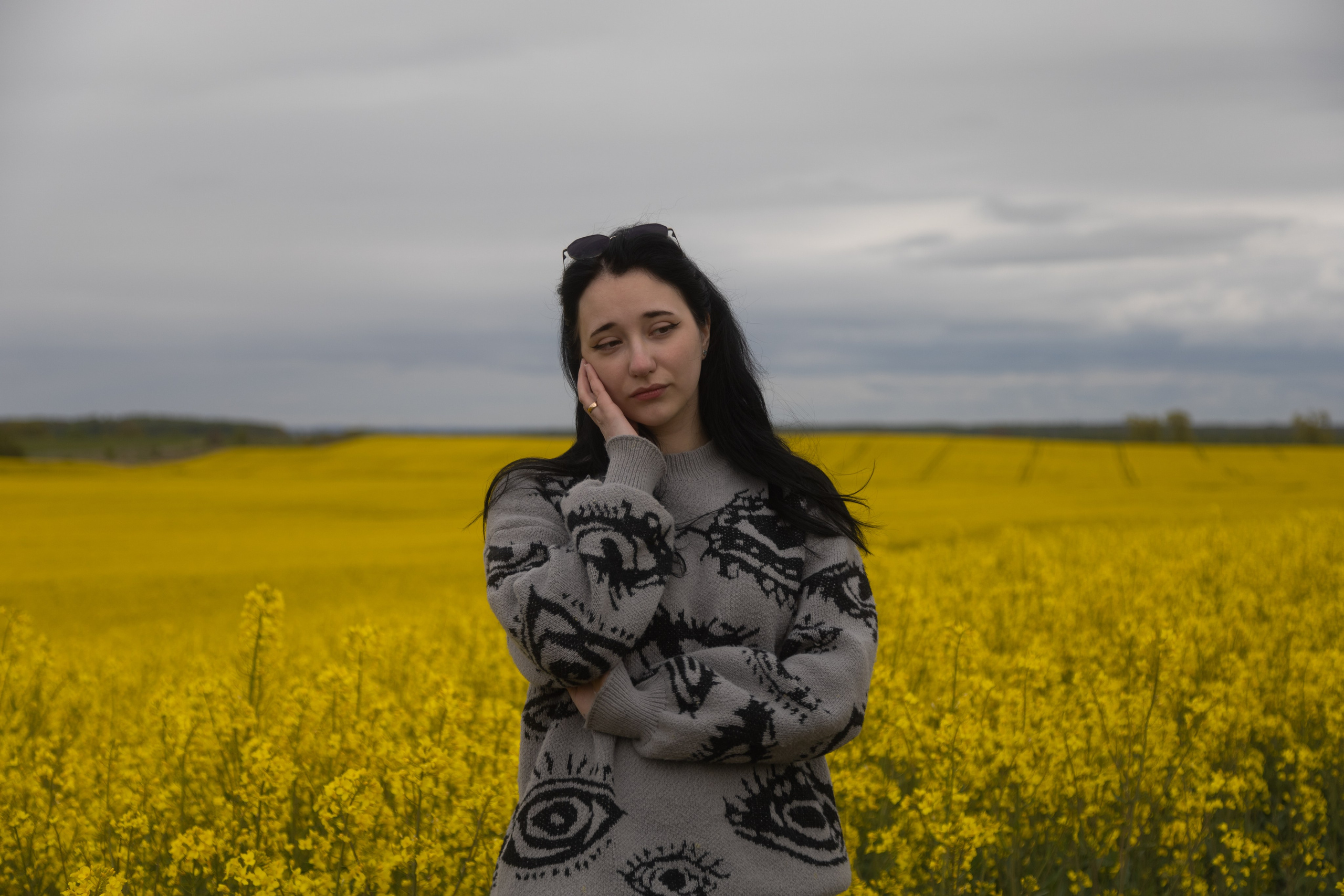 Полина Л — (Рапсовое поле). — Digital Noise —