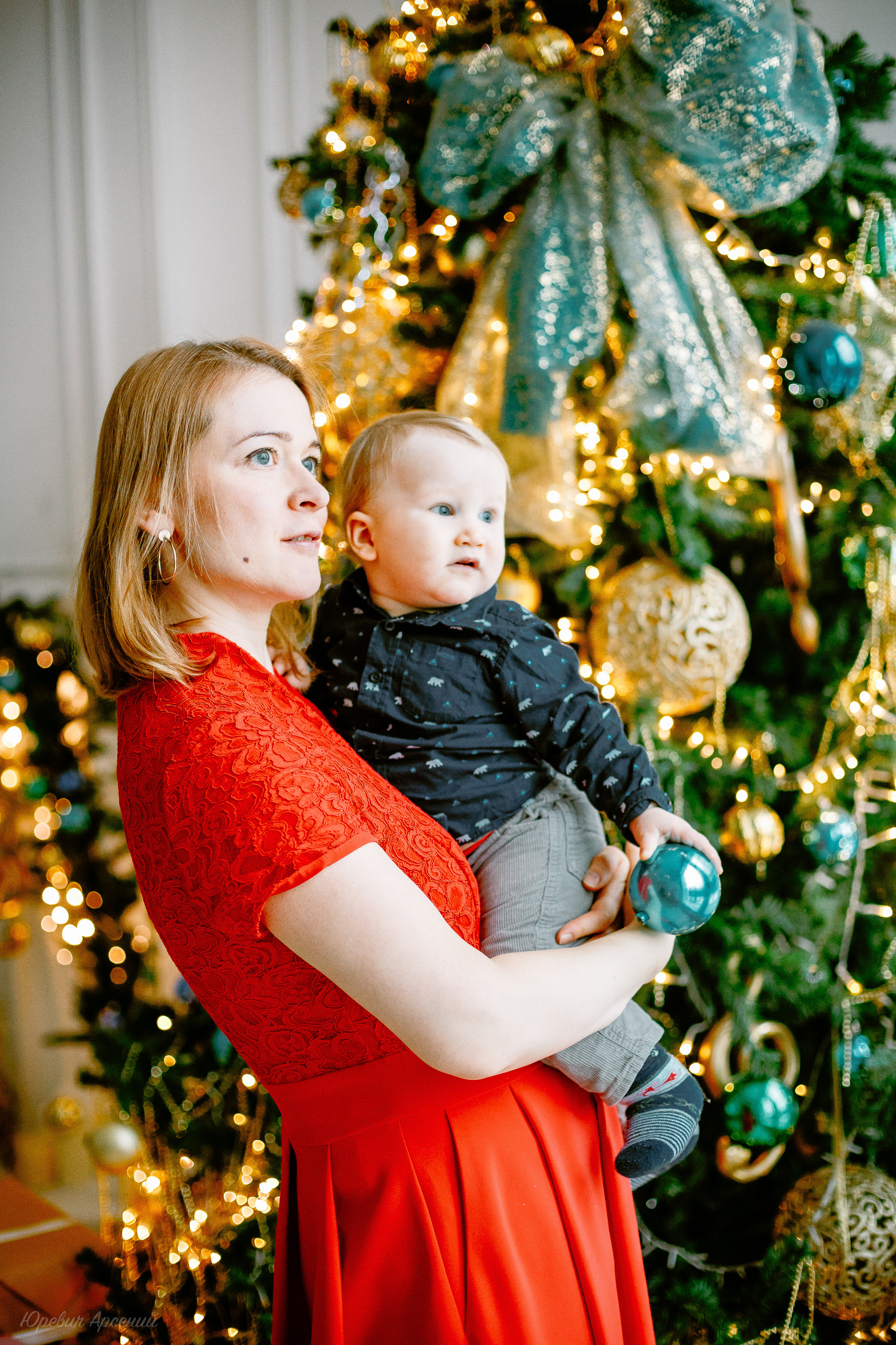 Семейная фотосессия на Новый год