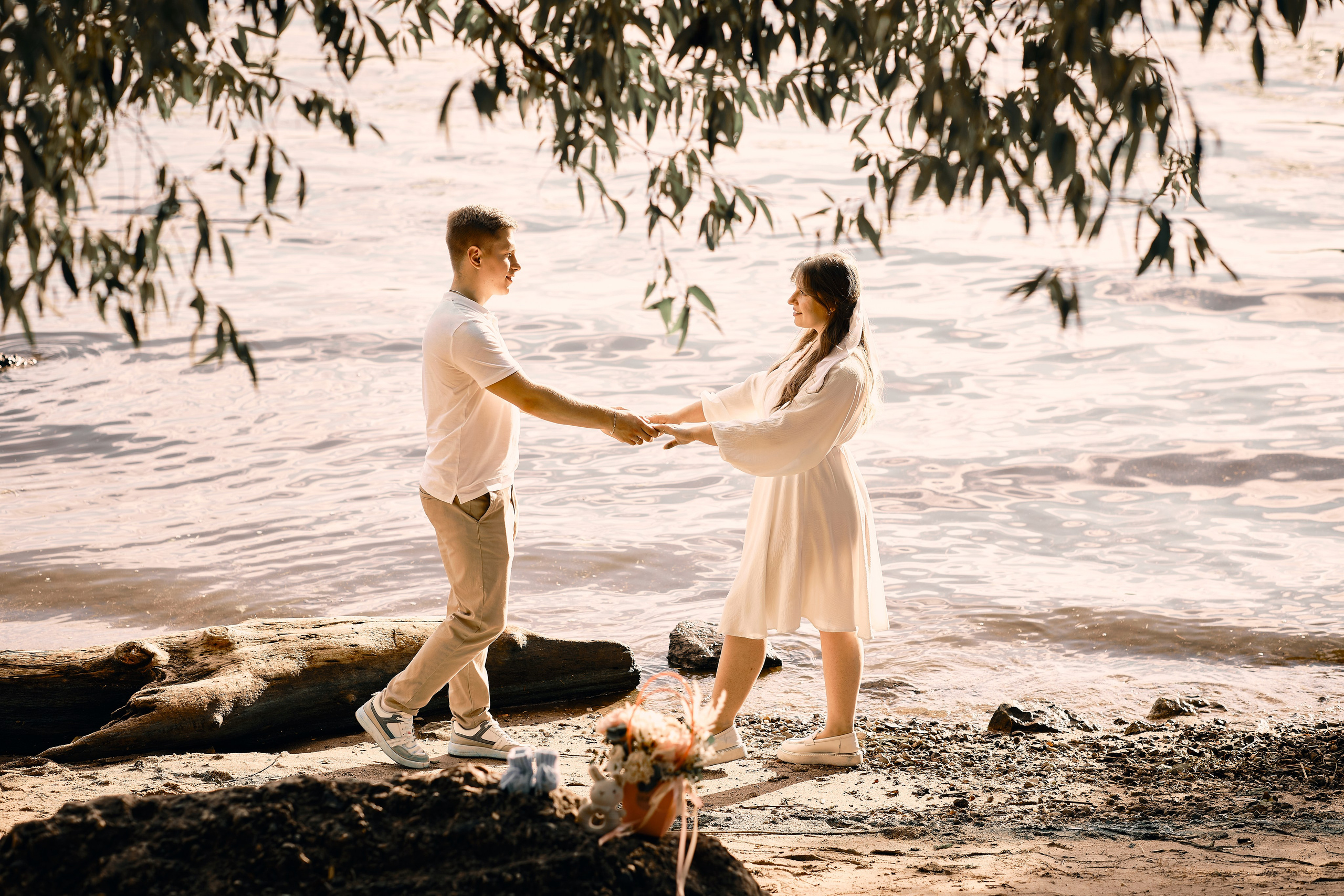 Прогулка по берегу Волги. Семейный и детский фотограф в Ярославле Юлия Галашина