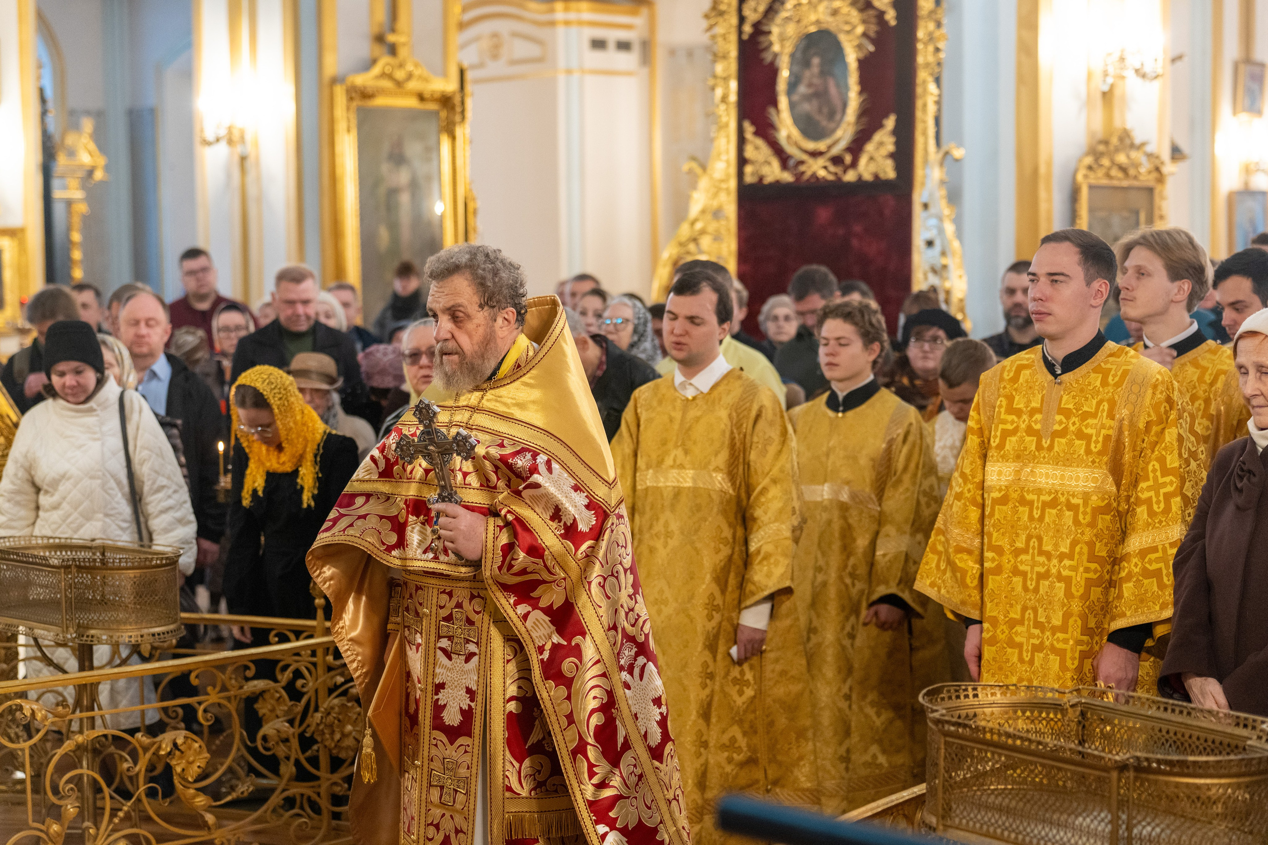 Неделя 22-я по Пятидесятнице. Мч. Нестора Солунского. Прп. Нестора Летописца, Печерского, в Ближних пещерах. НИКОЛО-БОГОЯВЛЕНСКИЙ МОРСКОЙ СОБОР