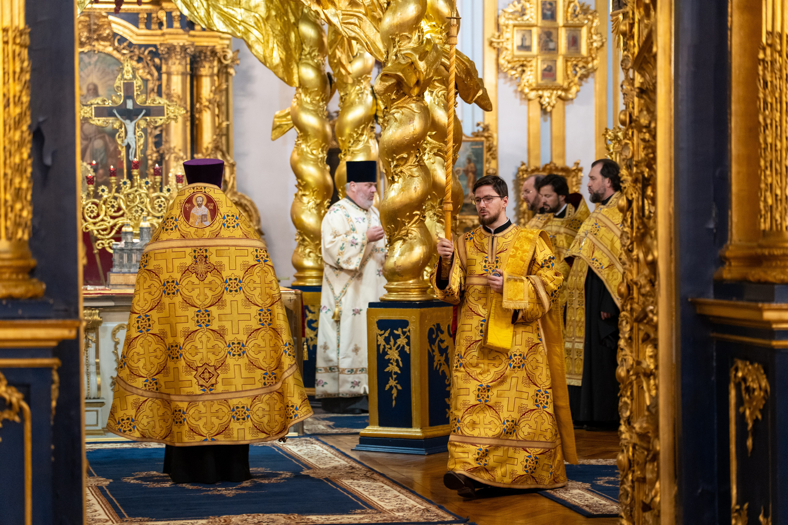 Вечерня. Молебен на Новый год. НИКОЛО-БОГОЯВЛЕНСКИЙ МОРСКОЙ СОБОР