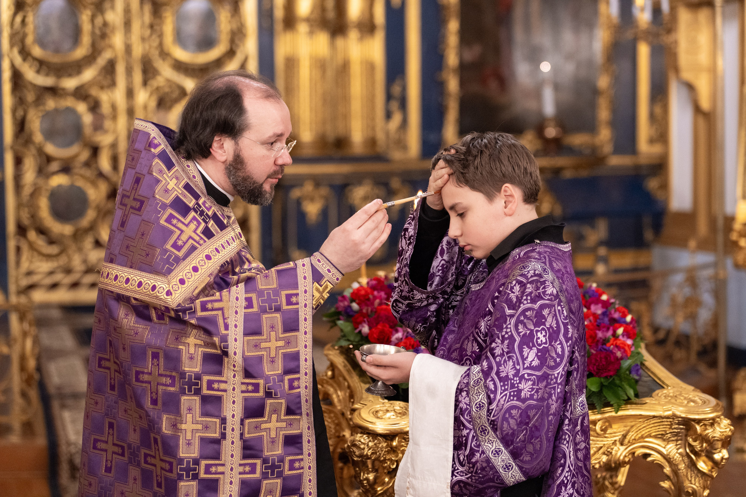 Воскресное бдение в канун Недели Крестопоклонной. НИКОЛО-БОГОЯВЛЕНСКИЙ МОРСКОЙ СОБОР