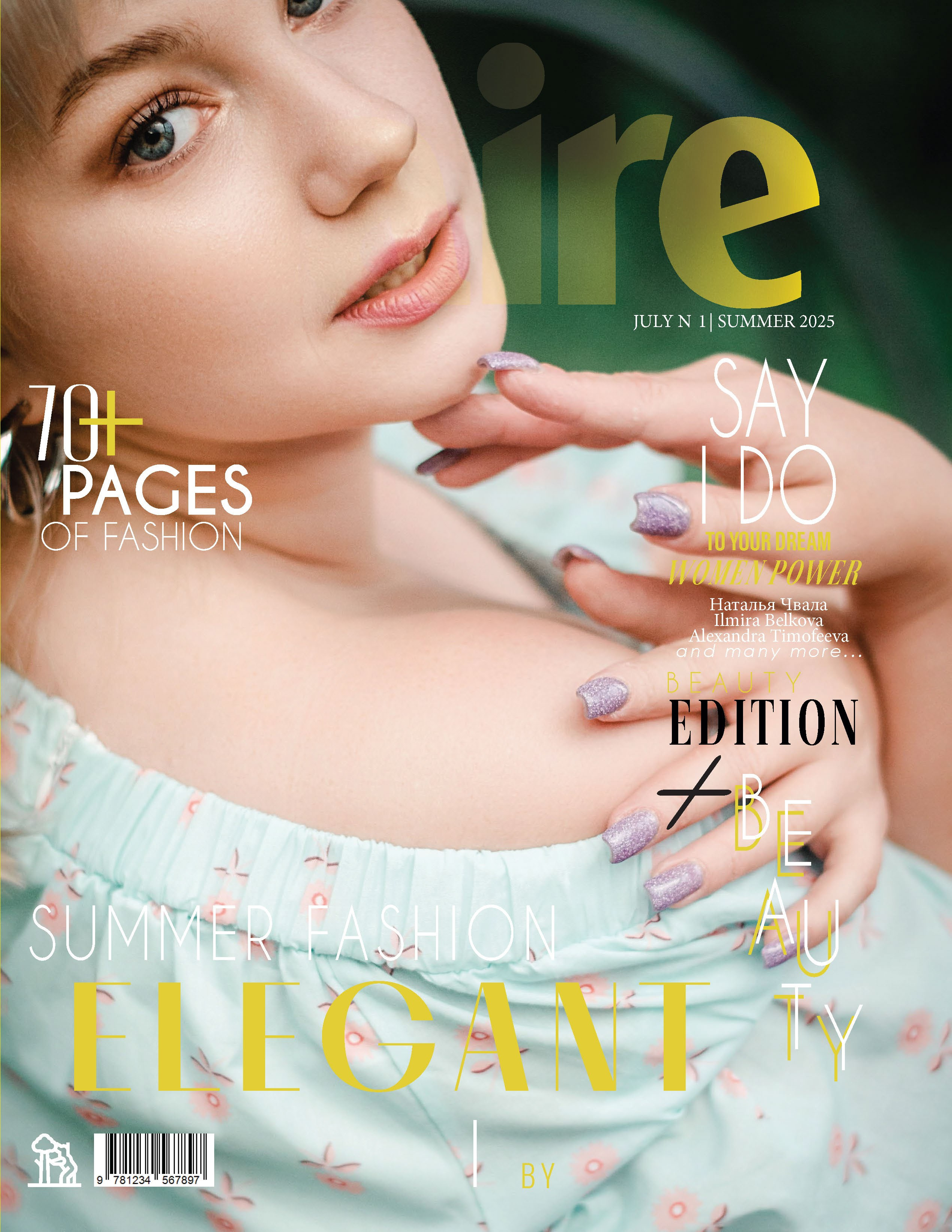 Съемка для международных журналов в Брянске