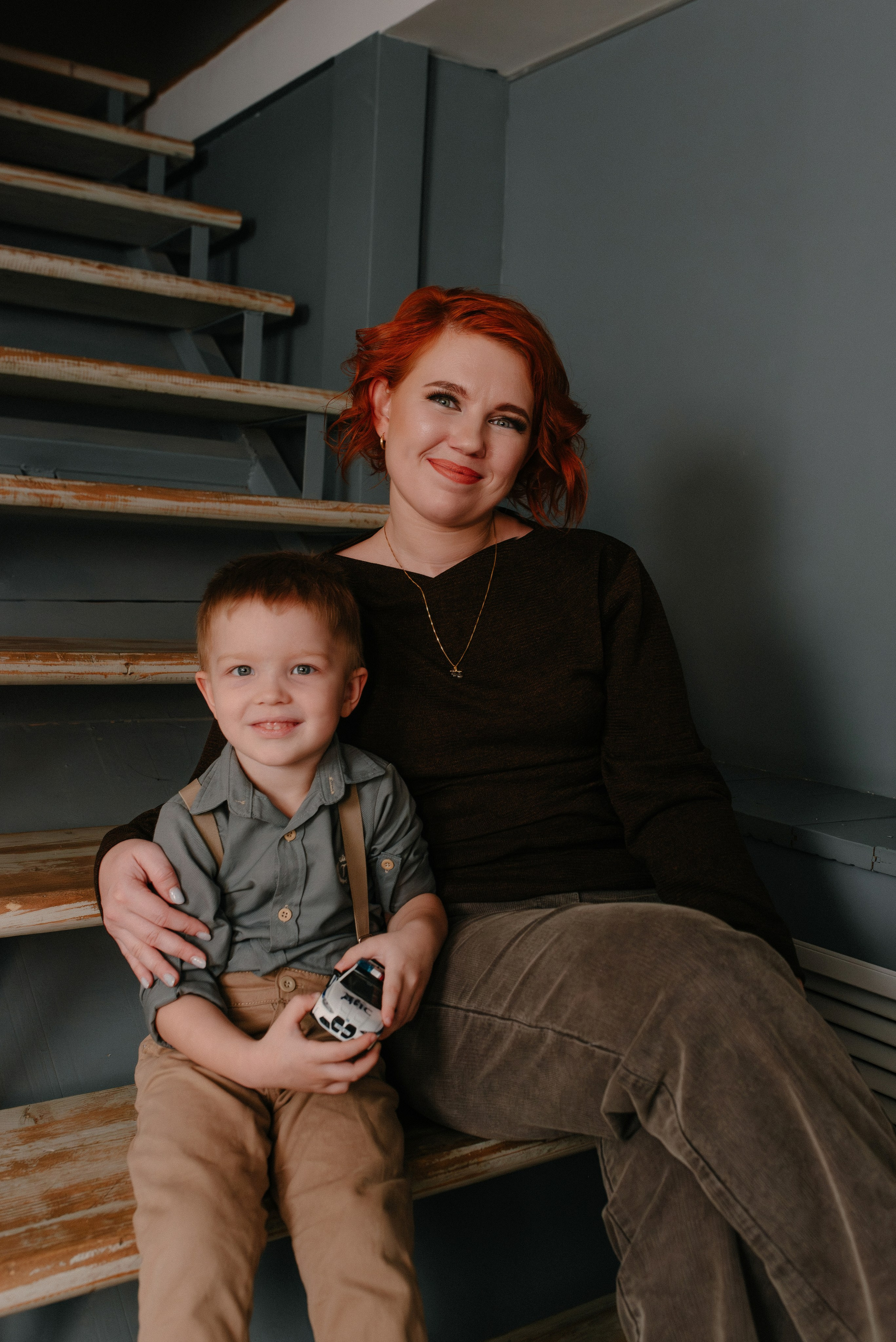 Большая семейная съемка к дню рождения Михаила. Фотограф в Новосибирске Анастасия Курто