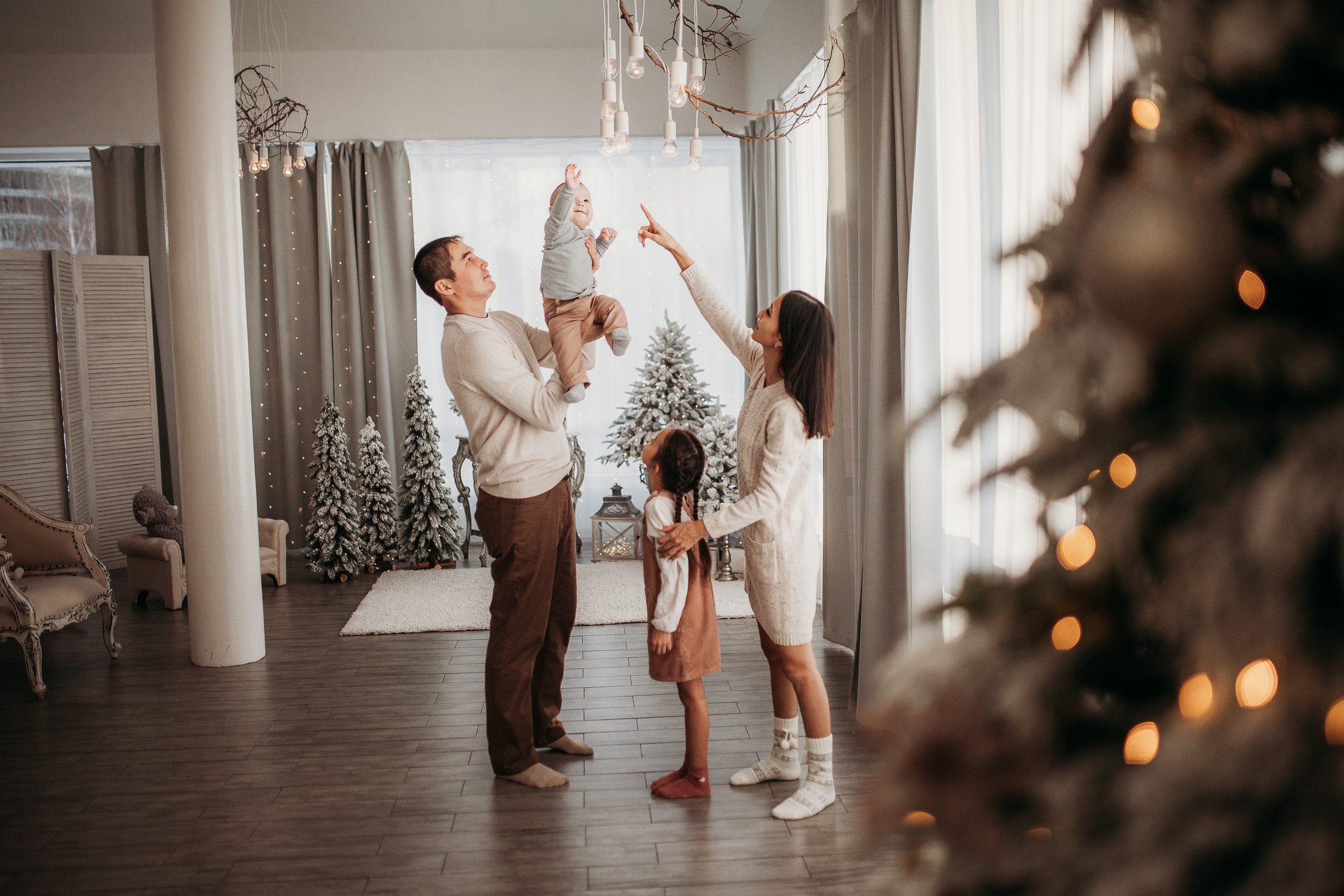 Первый Новый год вчетвером. Фотограф Шелудкова Яна, город Тюмень