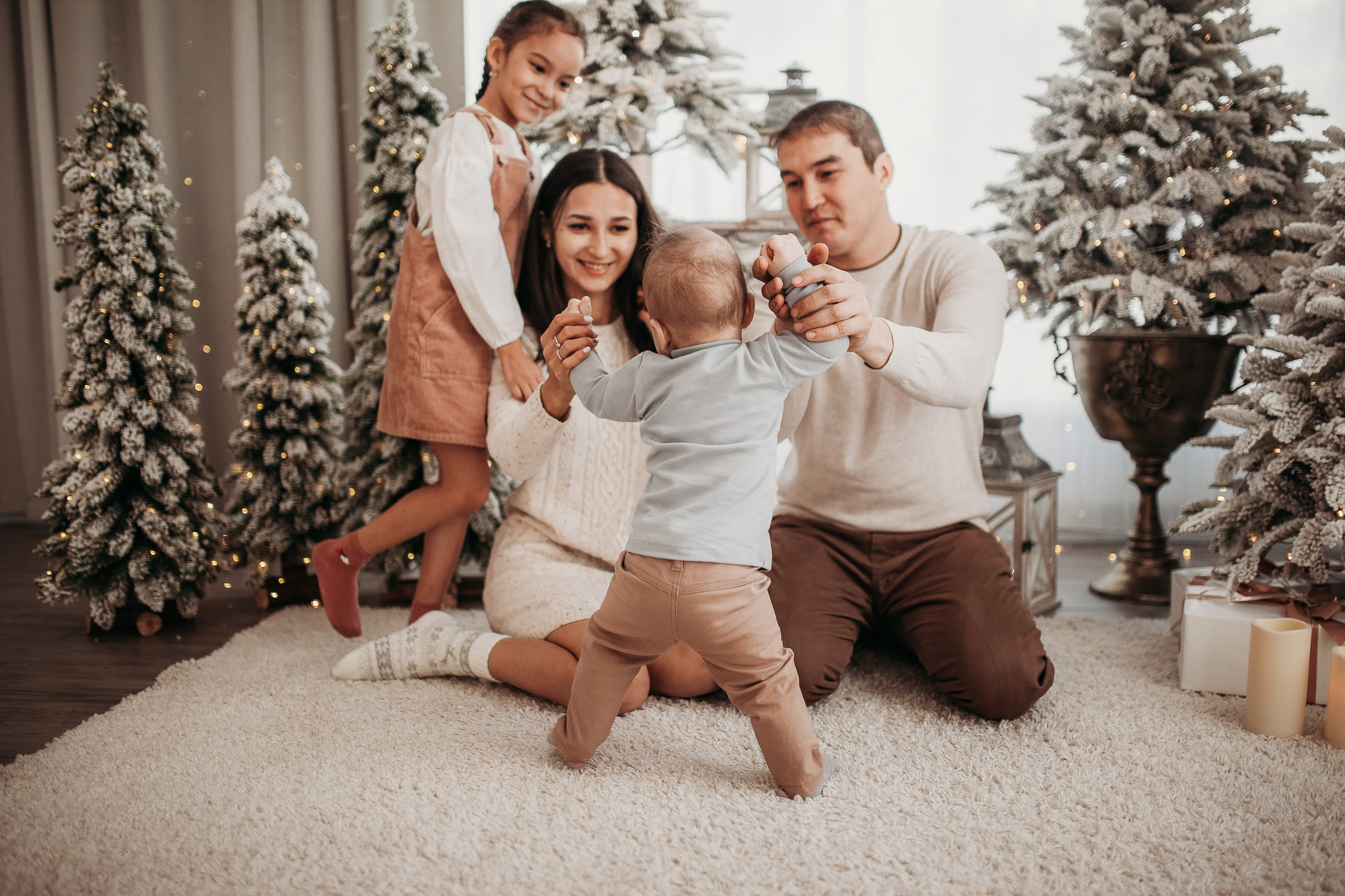 Первый Новый год вчетвером. Фотограф Шелудкова Яна, город Тюмень