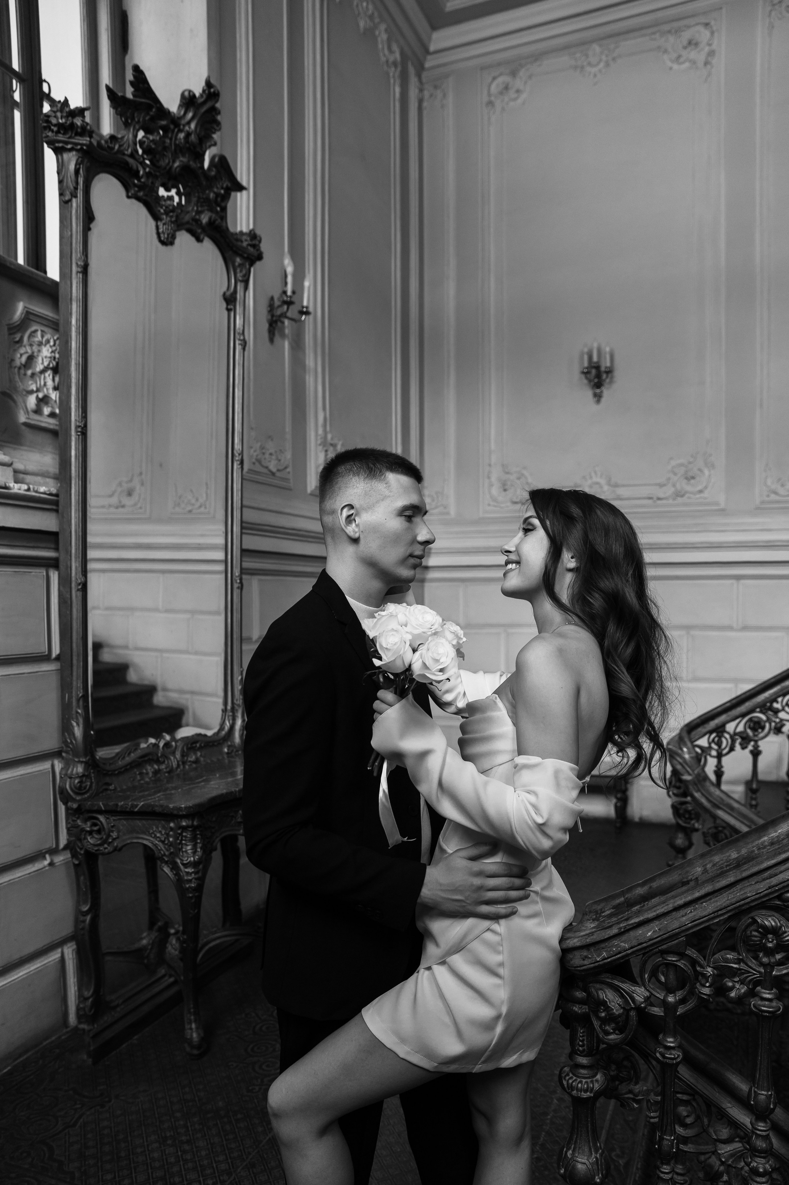 Даниил и Анастасия. Свадебная фотосессия в Библиотеке-читальне им. А. С. Пушкина. Фотограф и видеограф Анна Домашенко