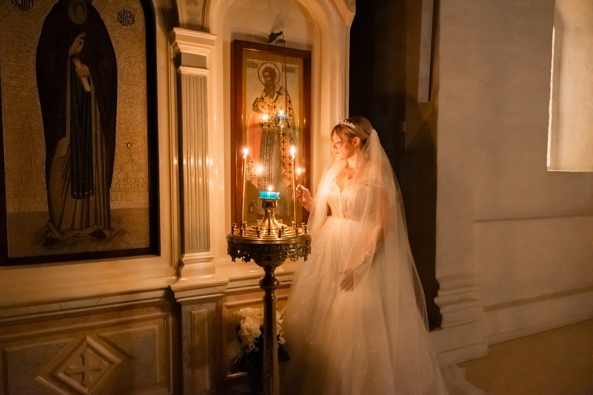 Илья & Мария. Семейный фотограф и фотограф на Крещение, Венчание в Москве и Подмосковье Людмила Клюева