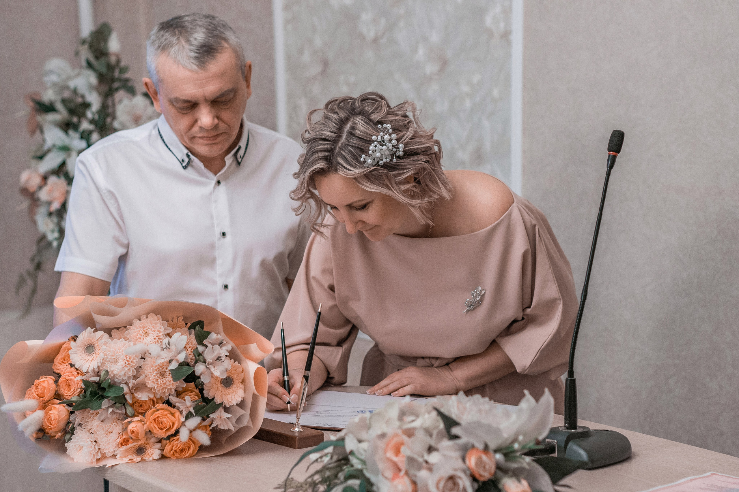 Свадебная съёмка. Фотограф Сергей Окшевский. Город Елец