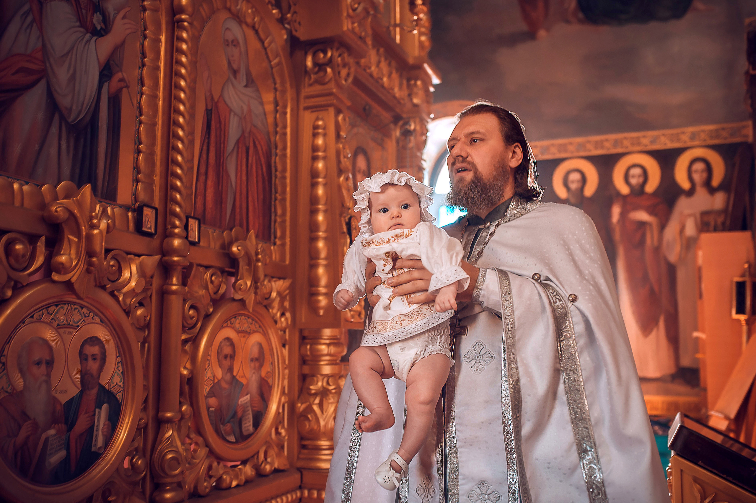 Таинство крещения. Фотограф на Крещение