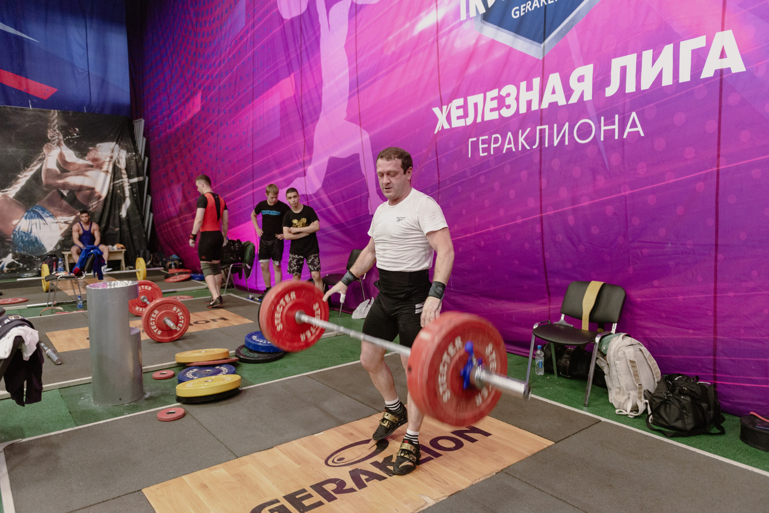 Тяжелая атлетика. Коммерческий фотограф в Москве Билуши Василиса
