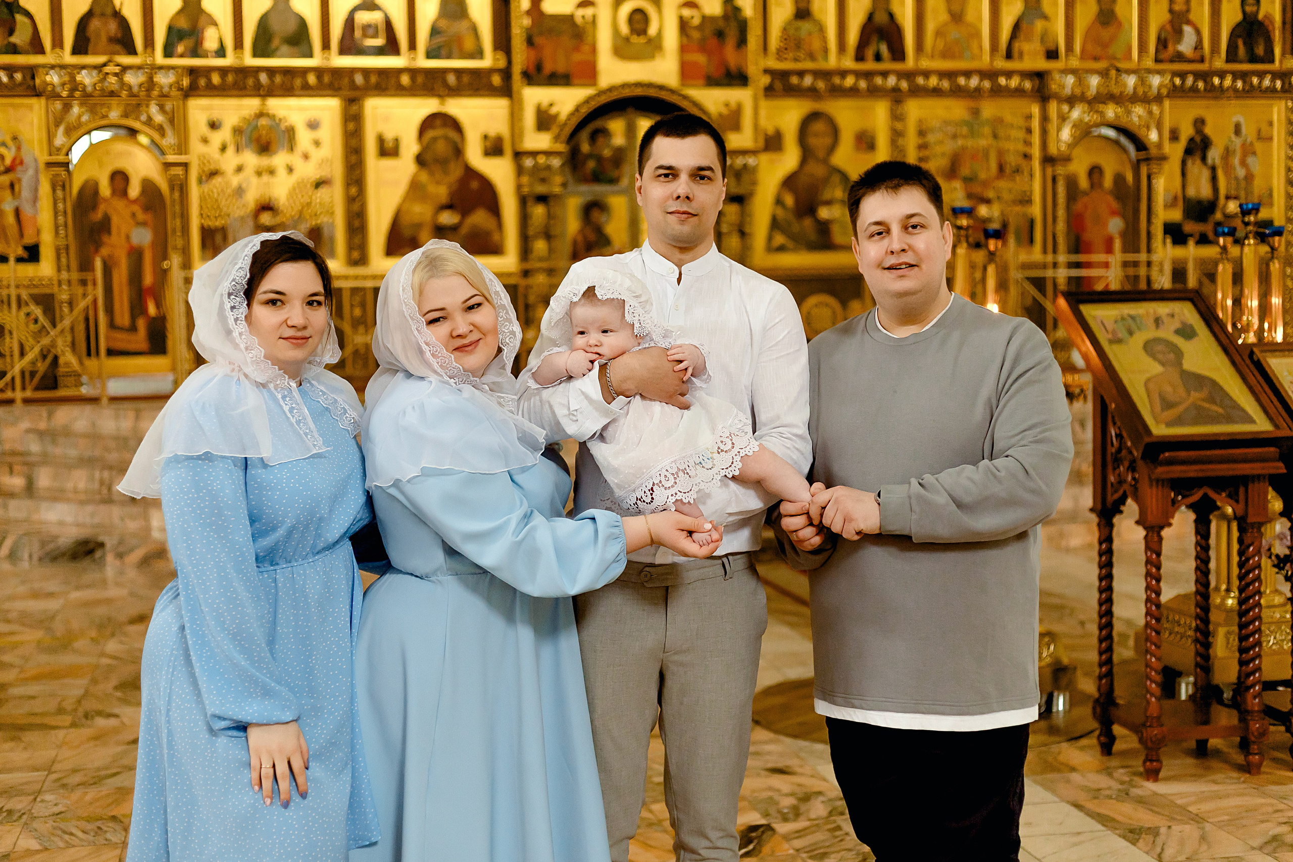 Крещение. Семейный и детский фотограф в Москве Юлия Мусаева