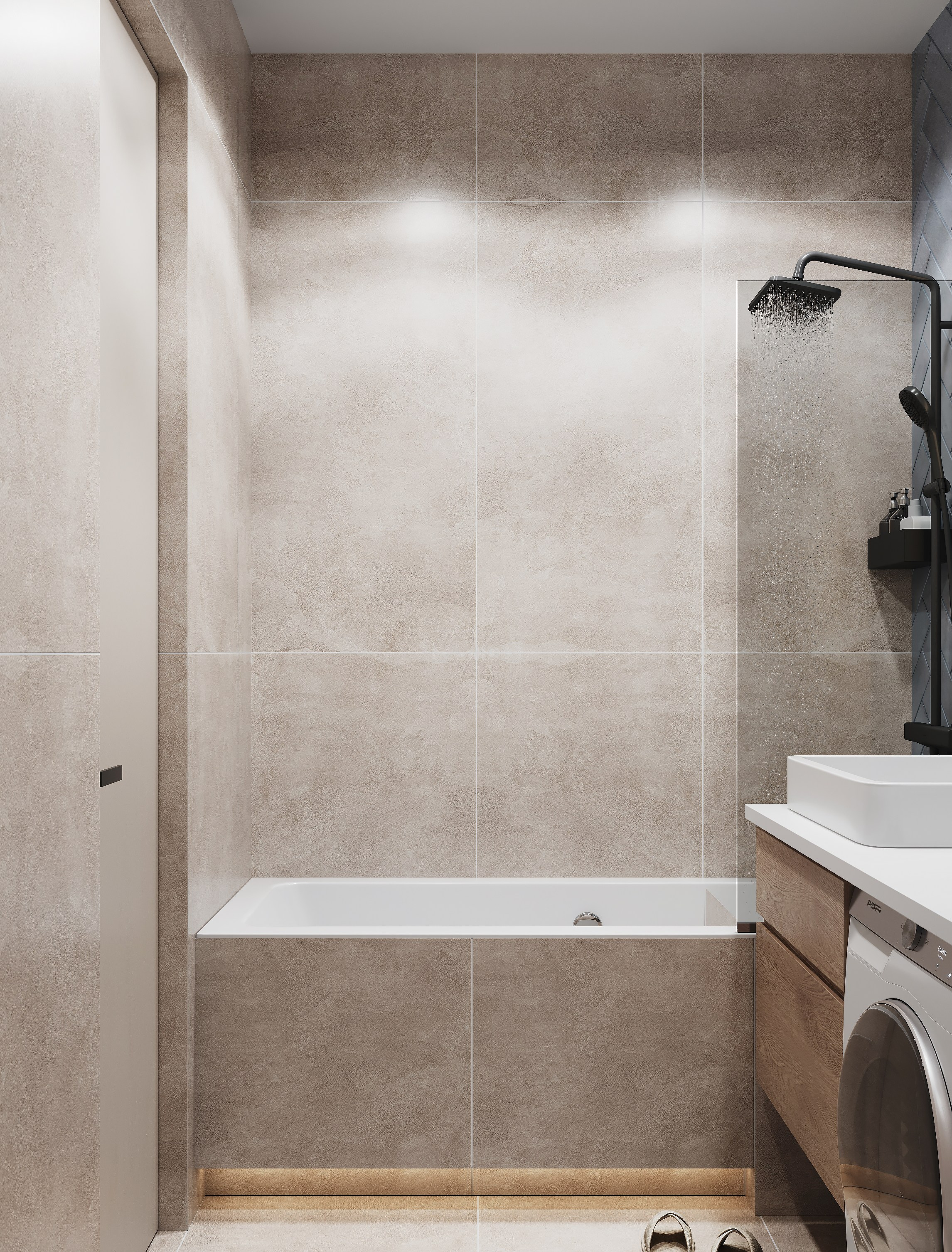 Датские кварталы 38 m². Заказать 3d визуализацию интерьеров — Дарья Веденёва