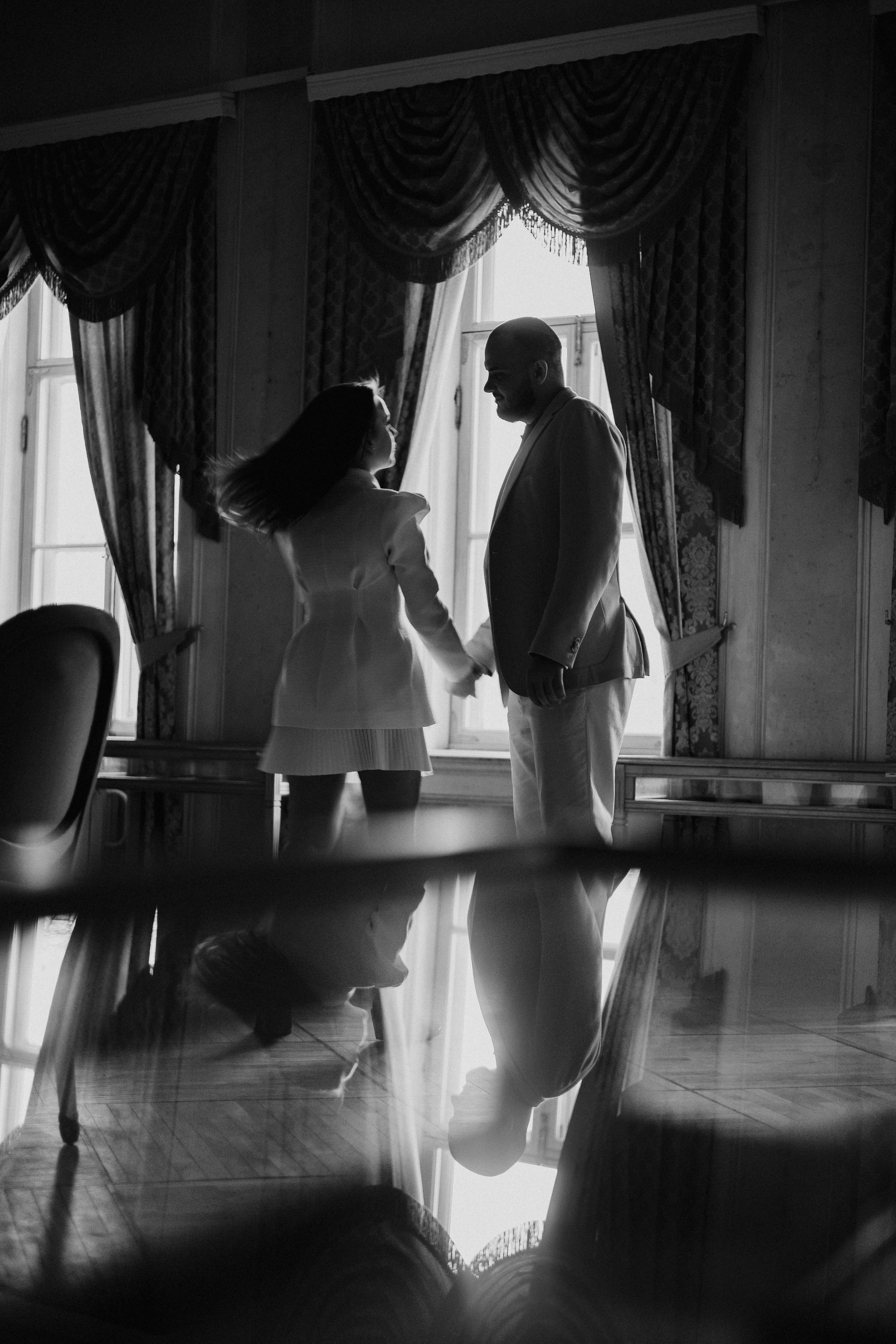 Анастасия и Мостафа (библиотека + прогулка). Фотограф в Москве Екатерина Потапова