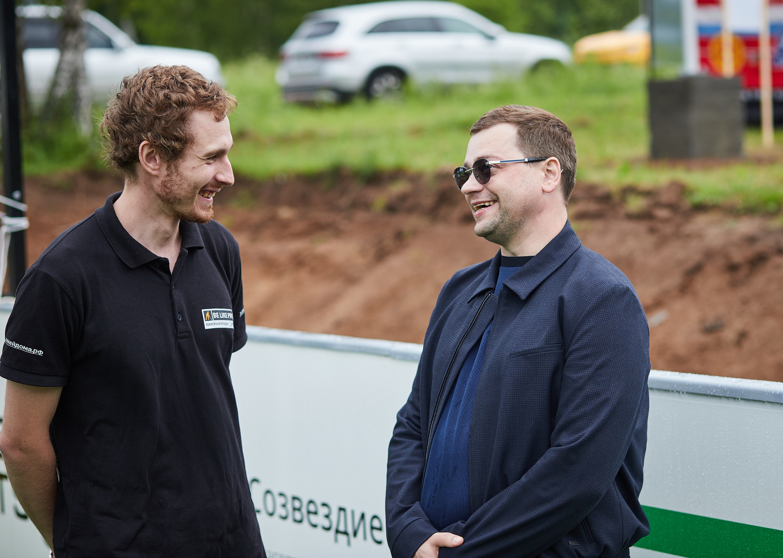 Открытие хоккейной площадки с Федором Конюховым. Репортажный Фотограф