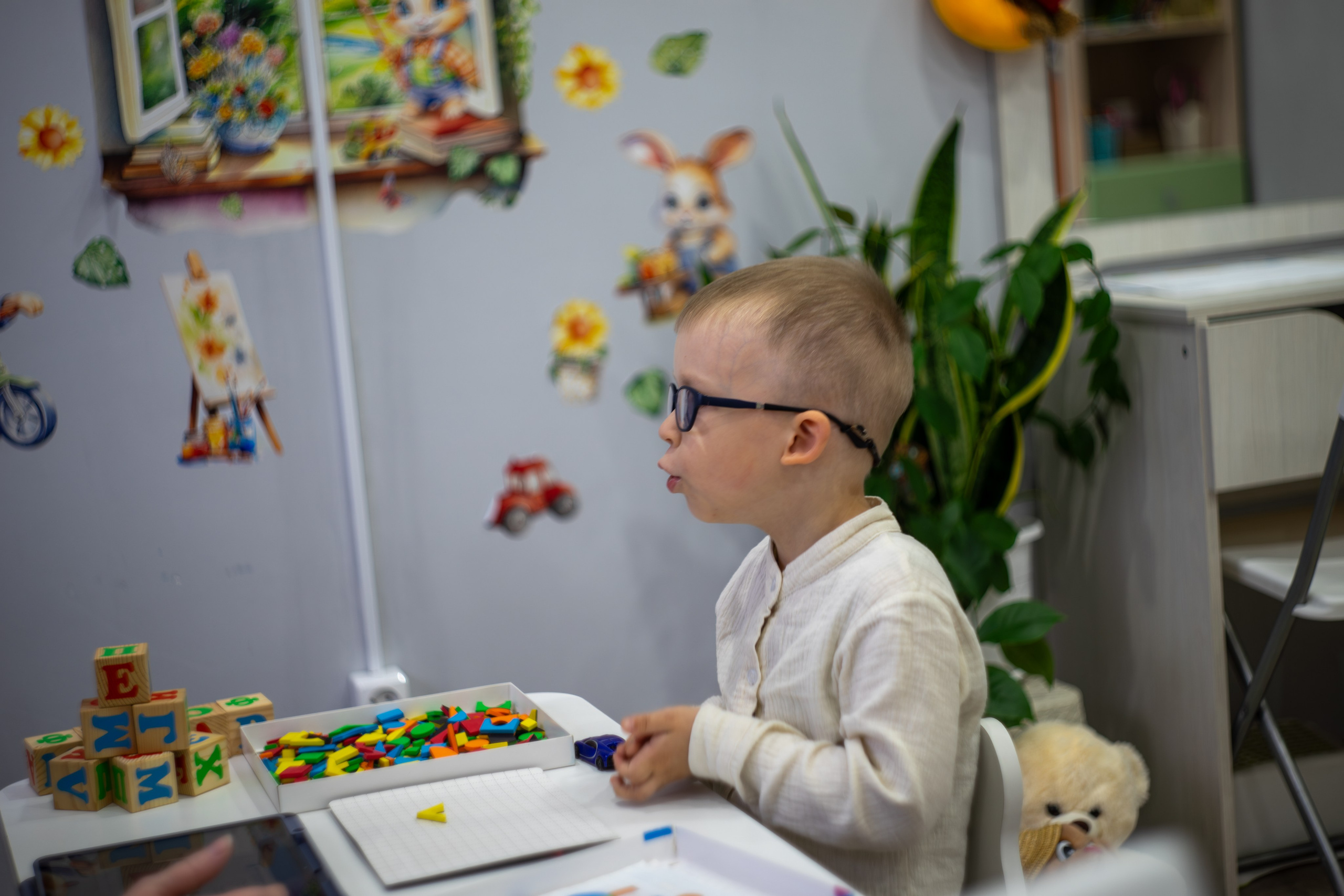 Детская фотоссесия в логопедическом кабинете. Фотограф из Чистополя