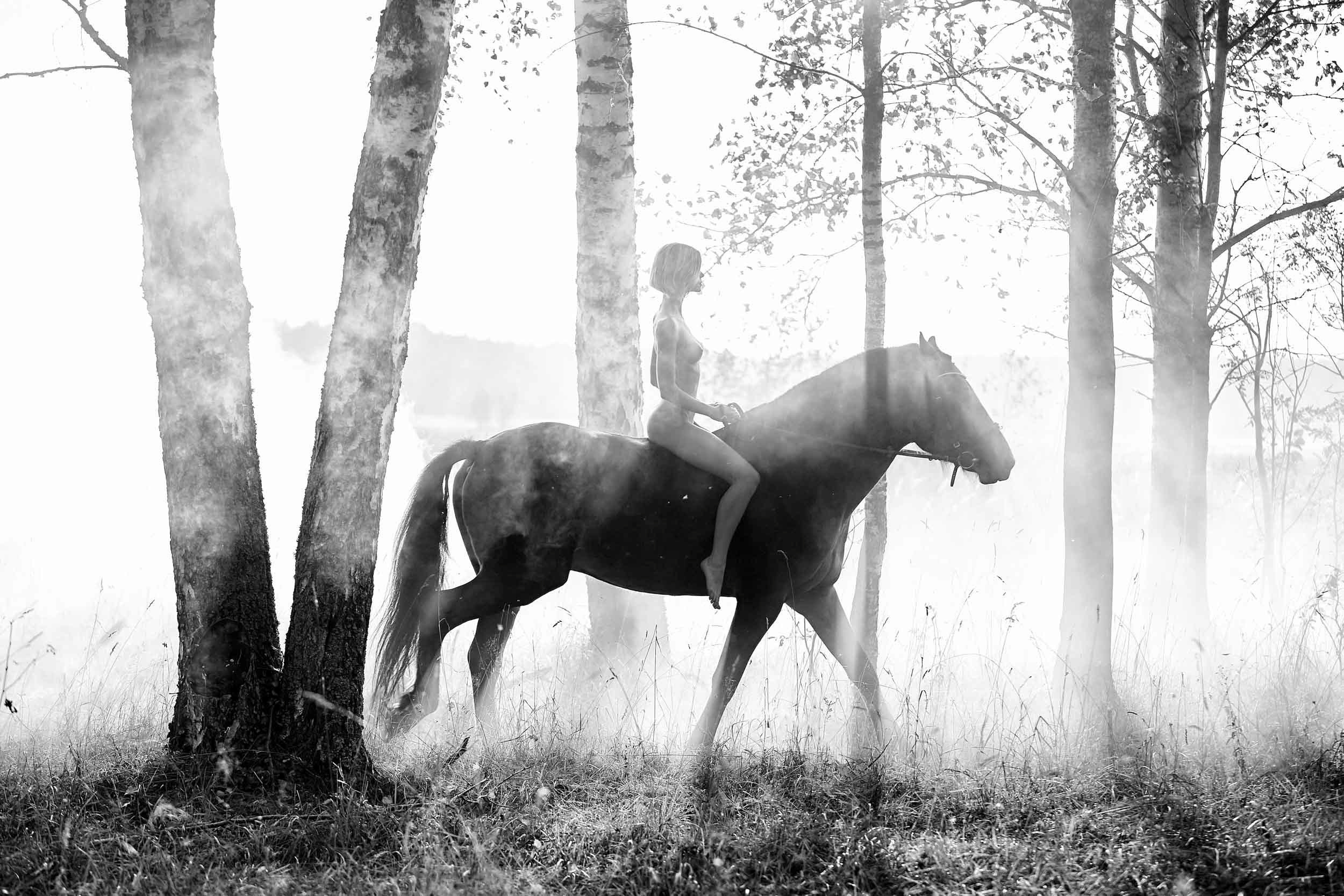 "Утро в деревне". Photographer for business Mikhail Semenov. Aqua photo studio, photo school